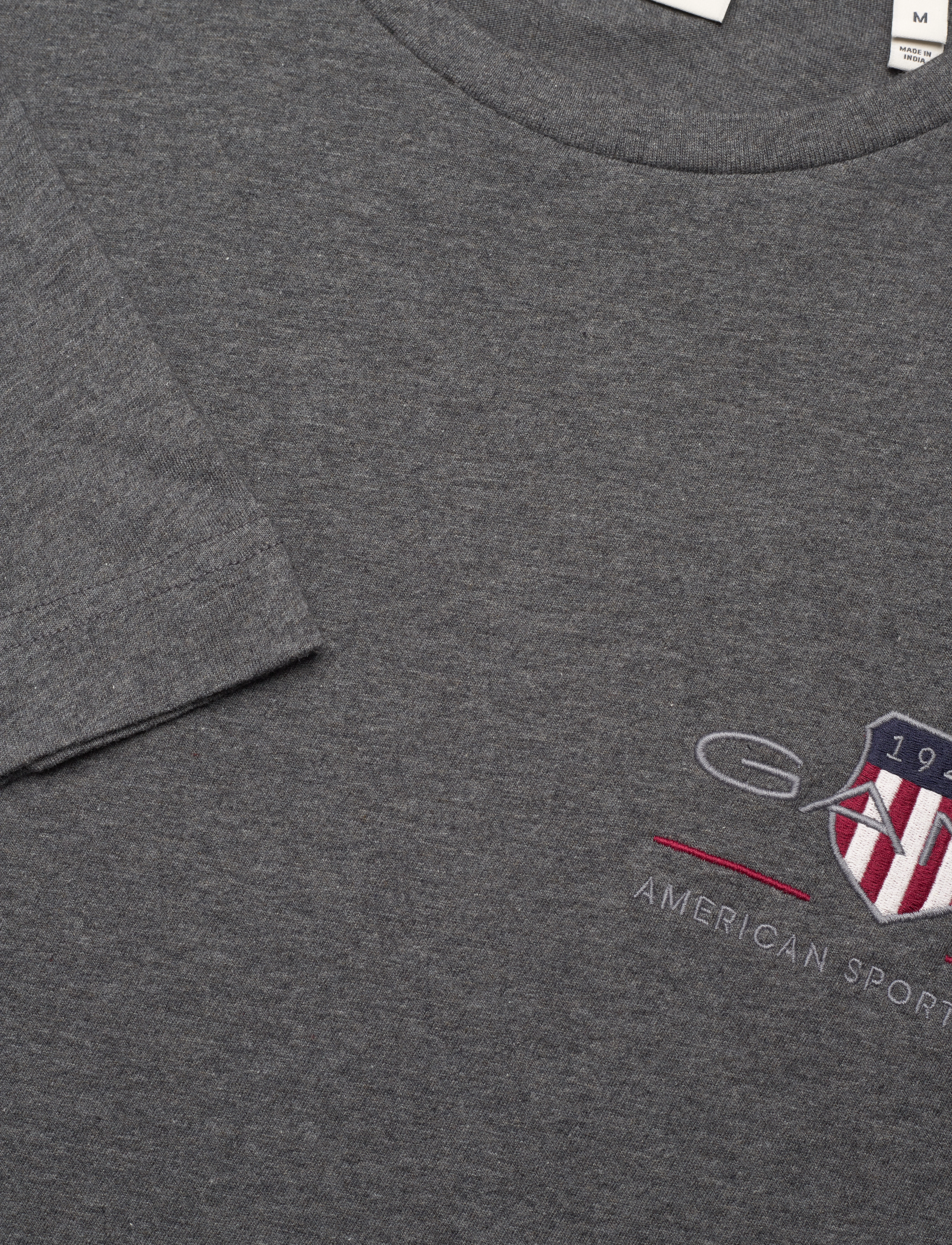 Gant - REG MEDIUM ARCHIVE SHIELD LS T - basic t-shirts - antracit melange - 2
