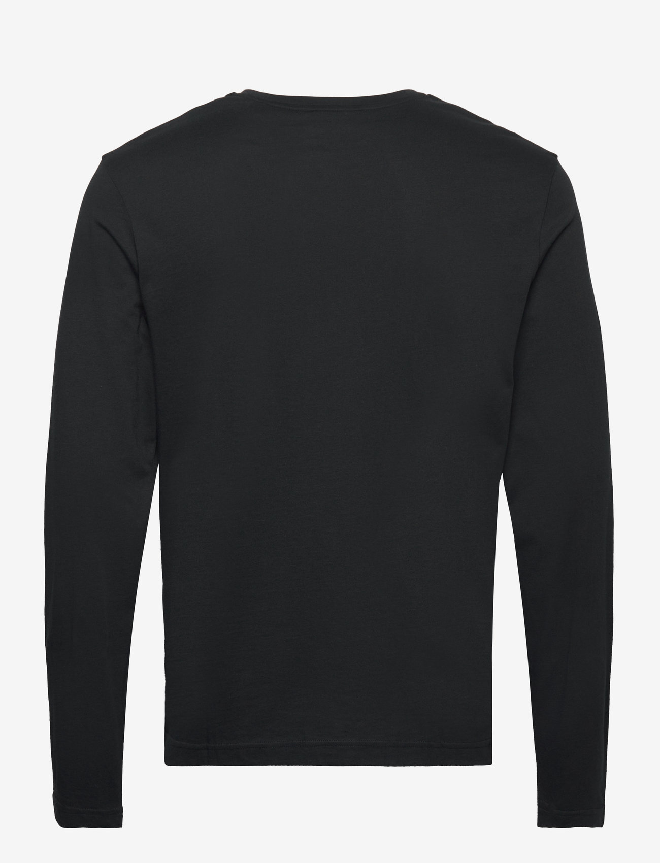 GANT - REG MEDIUM ARCHIVE SHIELD LS T - efterårstøj - black - 1