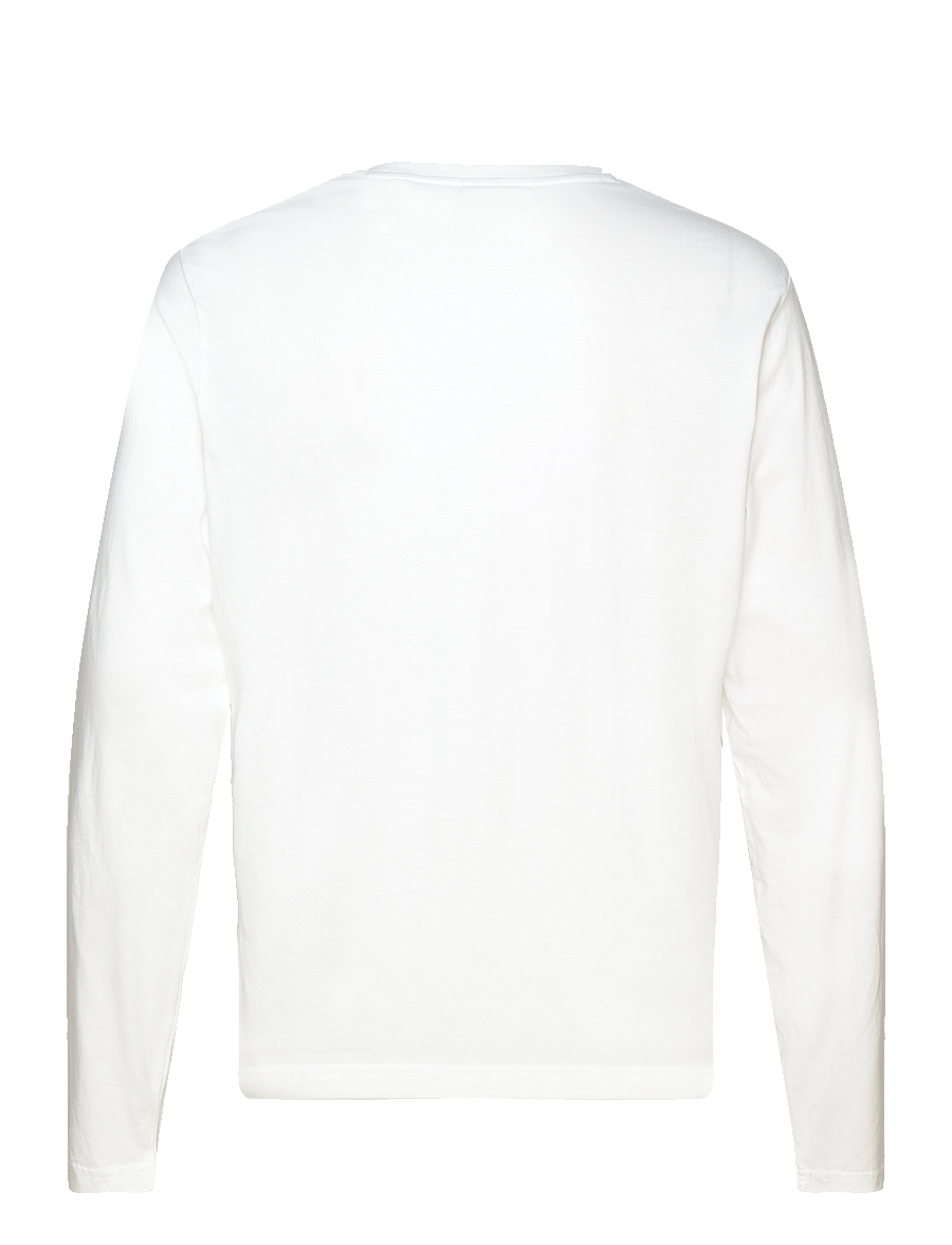 Gant - REG MEDIUM ARCHIVE SHIELD LS T - pikkade varrukatega t-särgid - white - 1