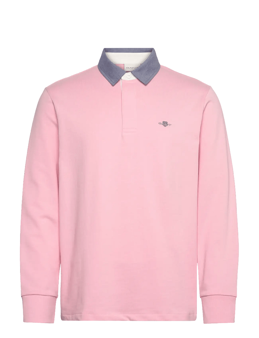 Gant - Classic Heavy Rugger - long-sleeved polos - california pink - 1