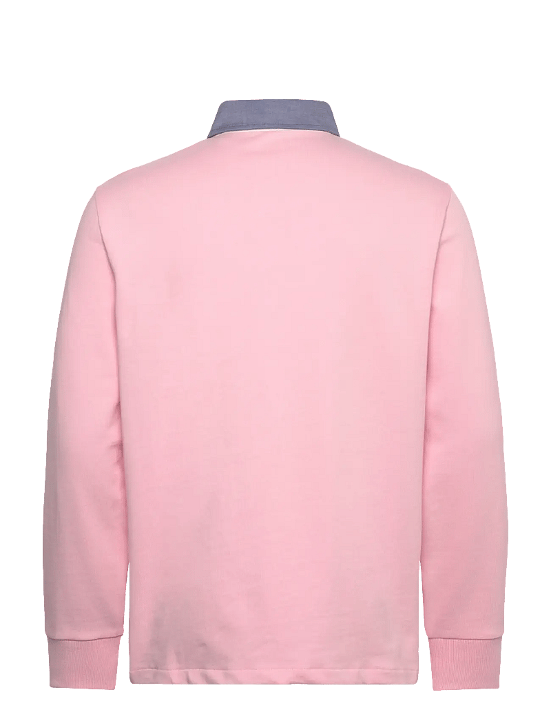 GANT - REG CHAMBRAY HEAVY RUGGER - langærmede poloer - california pink - 1
