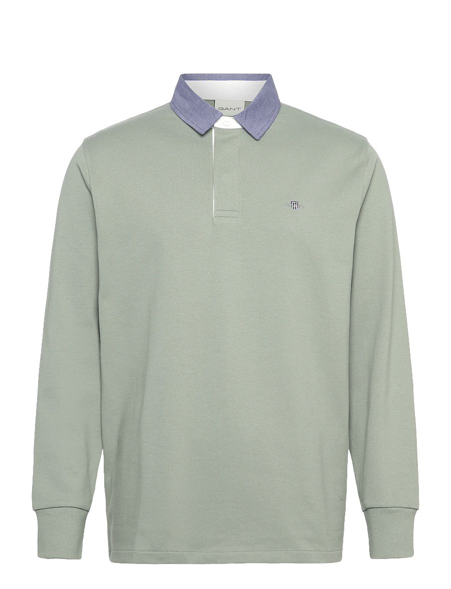 Gant - Classic Heavy Rugger - long-sleeved polos - ceramic grey - 1