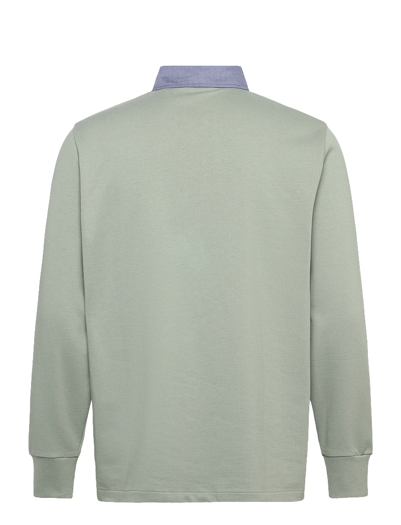 Gant - Classic Heavy Rugger - langærmede poloer - ceramic grey - 2