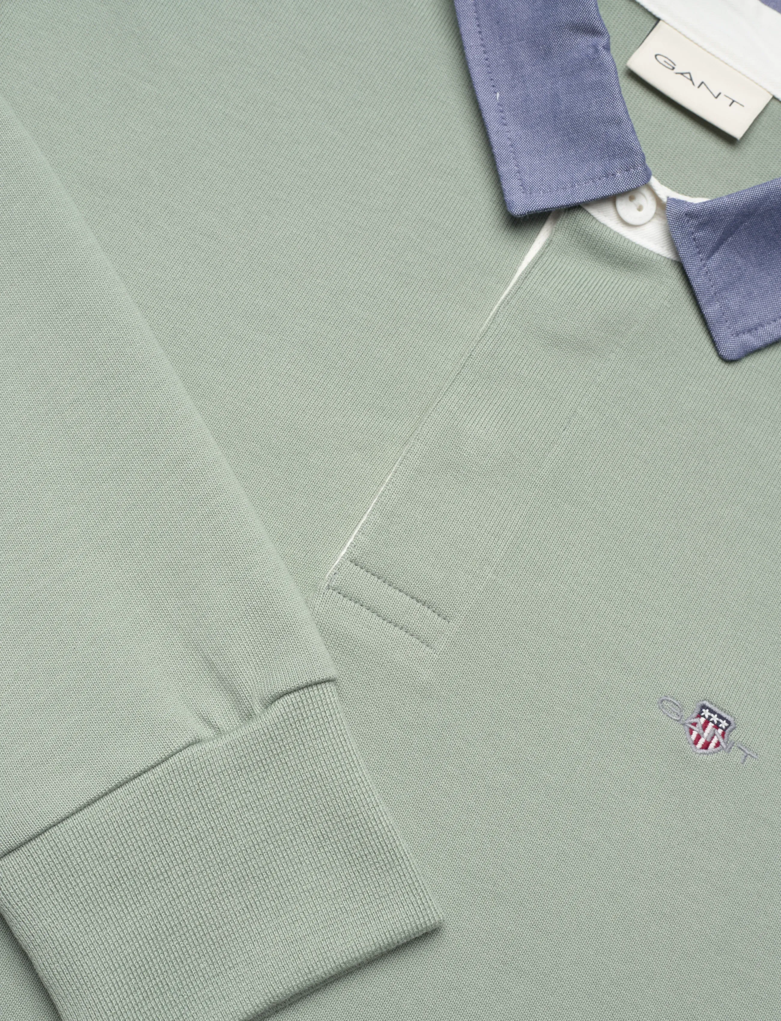 Gant - Classic Heavy Rugger - long-sleeved polos - ceramic grey - 5