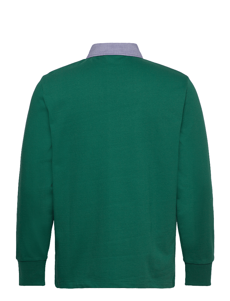 Gant - Classic Heavy Rugger - langærmede poloer - deep forest green - 1