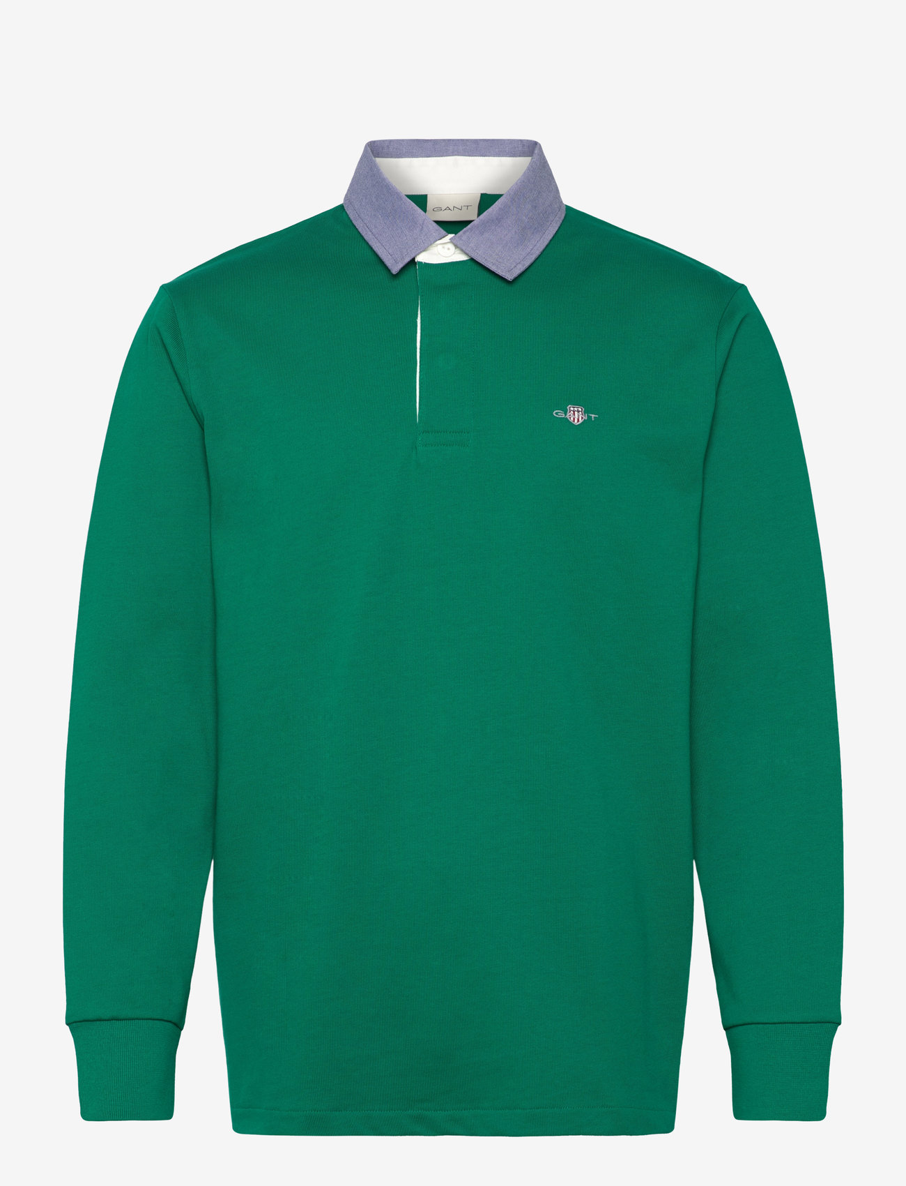 Gant - Classic Heavy Rugger - pikkade varrukatega polod - deep green - 0