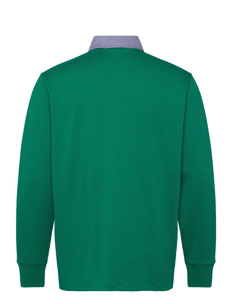 Gant - Classic Heavy Rugger - pikkade varrukatega polod - deep green - 1