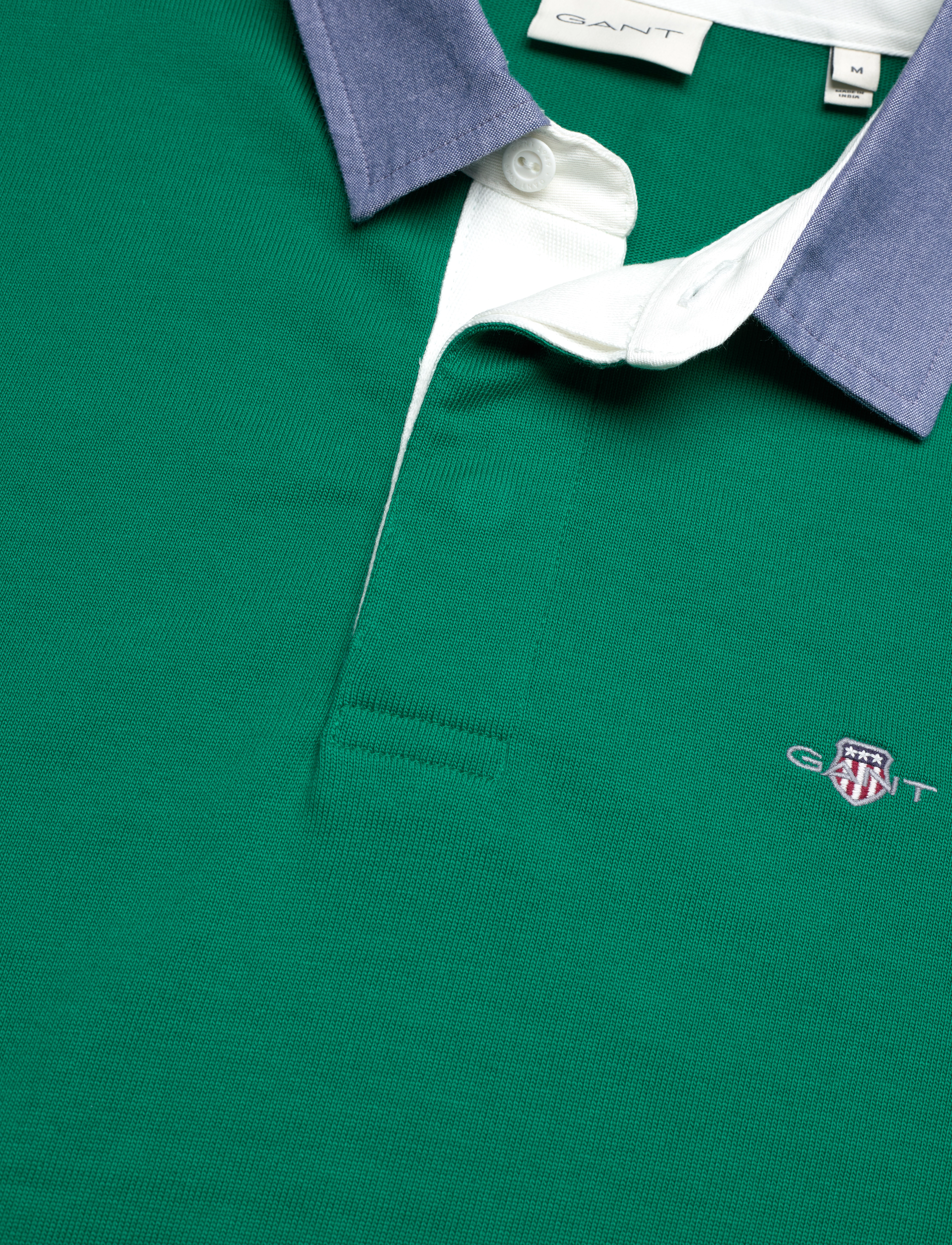Gant - Classic Heavy Rugger - long-sleeved polos - deep green - 2