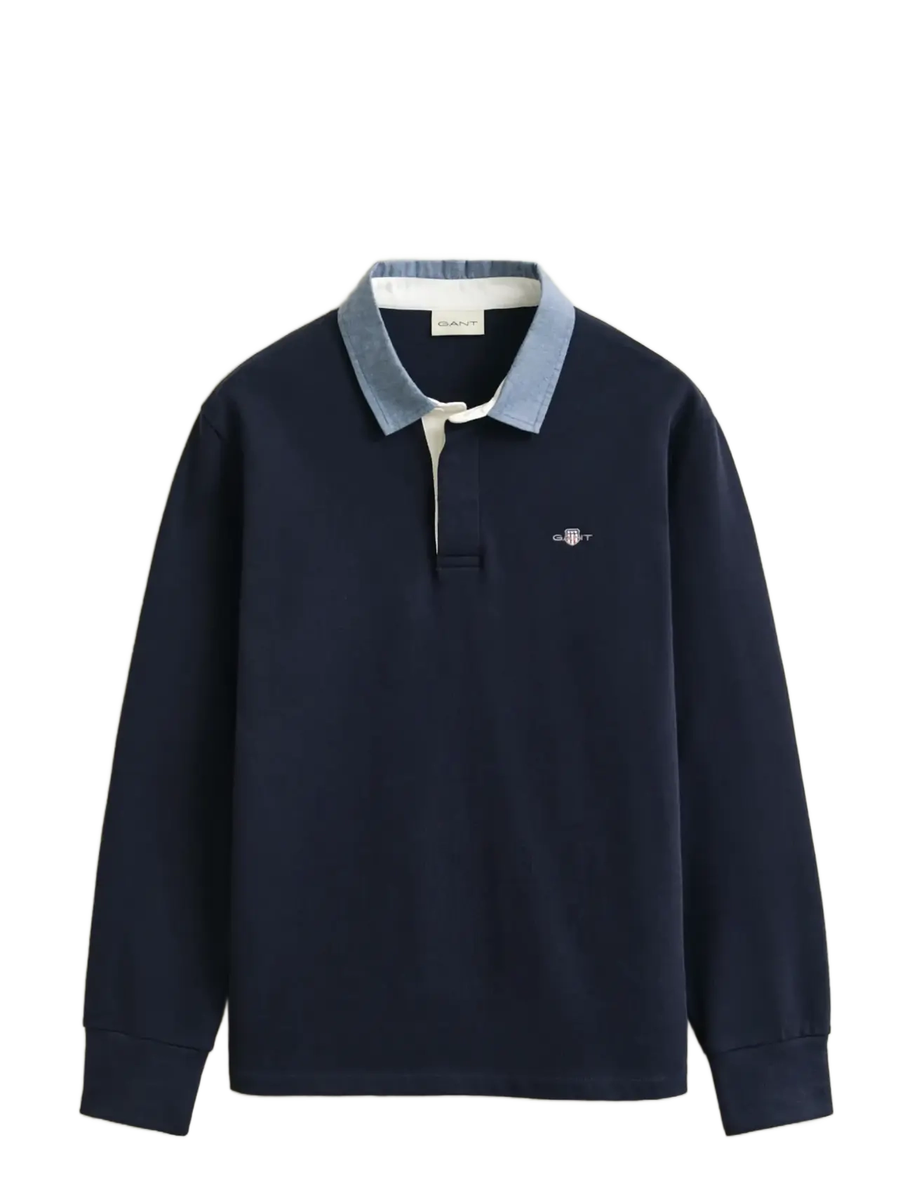 Gant Classic Heavy Rugger - Polosärgid - EVENING BLUE / navy