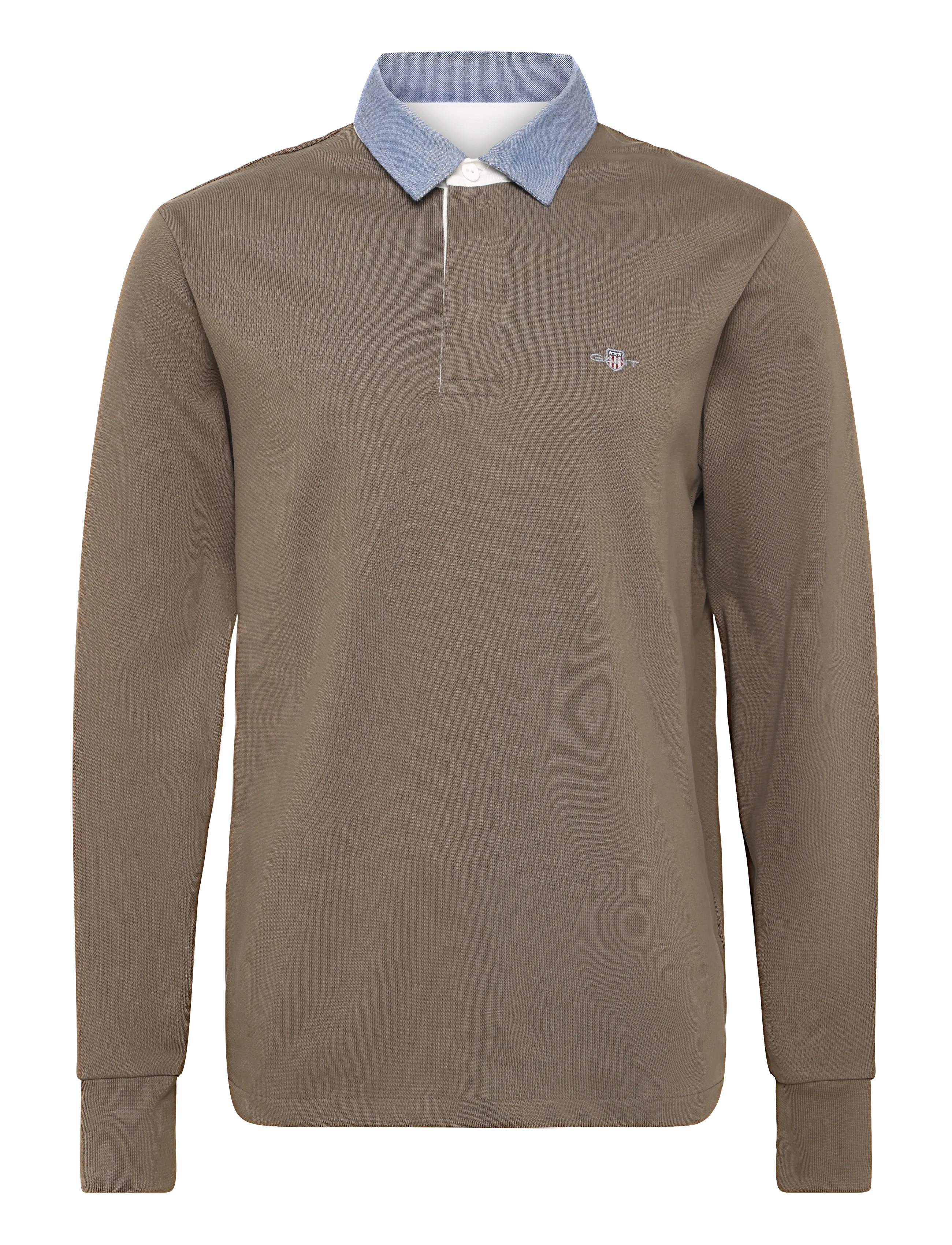 Gant Classic Heavy Rugger - Poloer - FADED TAUPE / brown