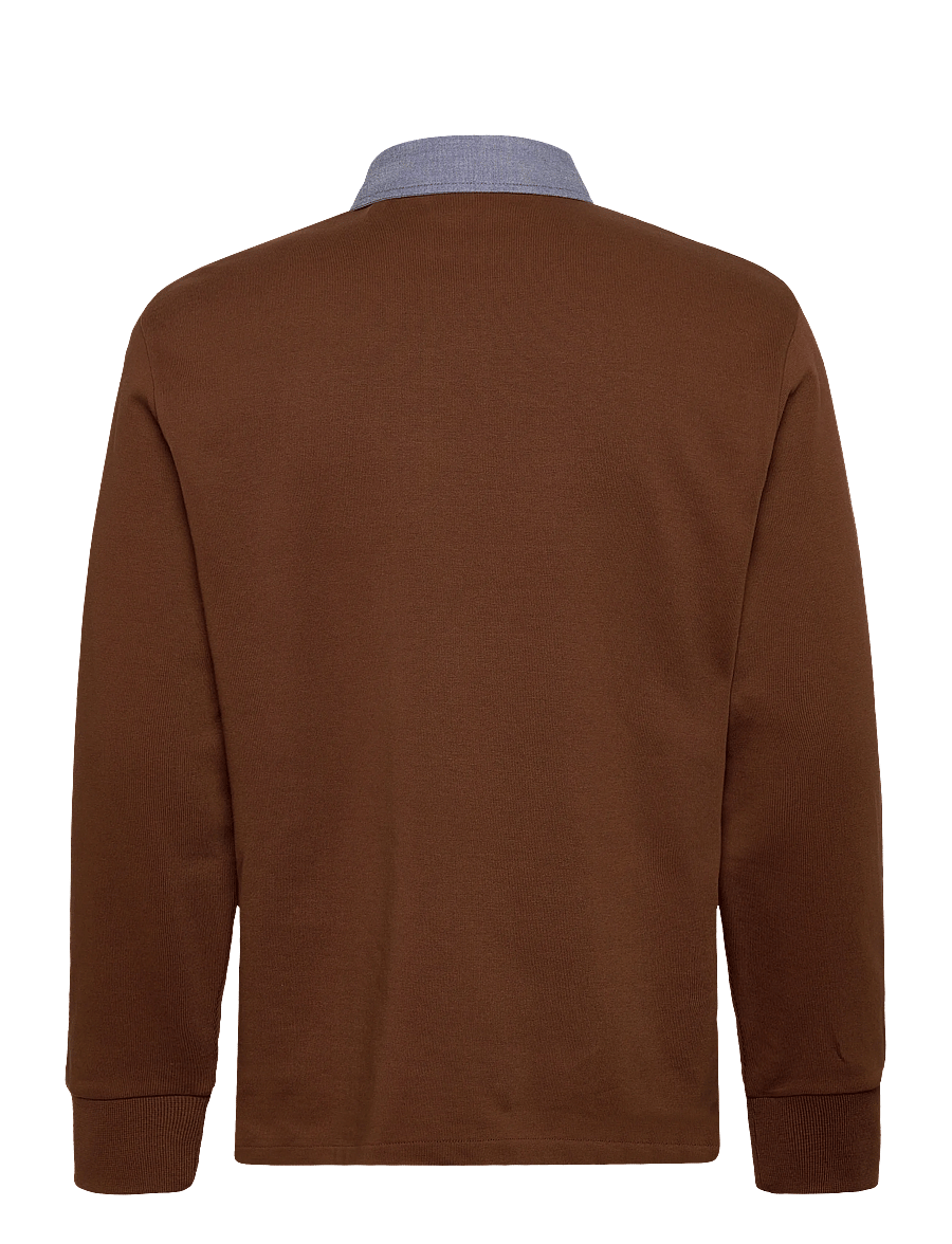 Gant - Classic Heavy Rugger - long-sleeved polos - mahogany brown - 2