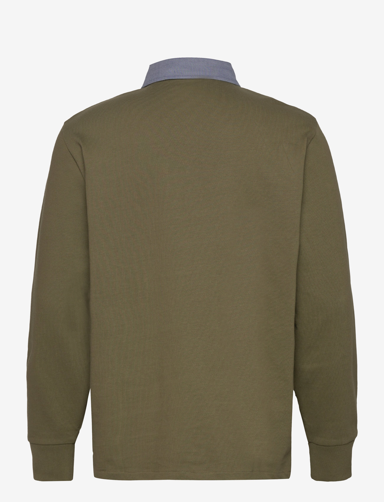 Gant - Classic Heavy Rugger - langærmede poloer - moss green - 2