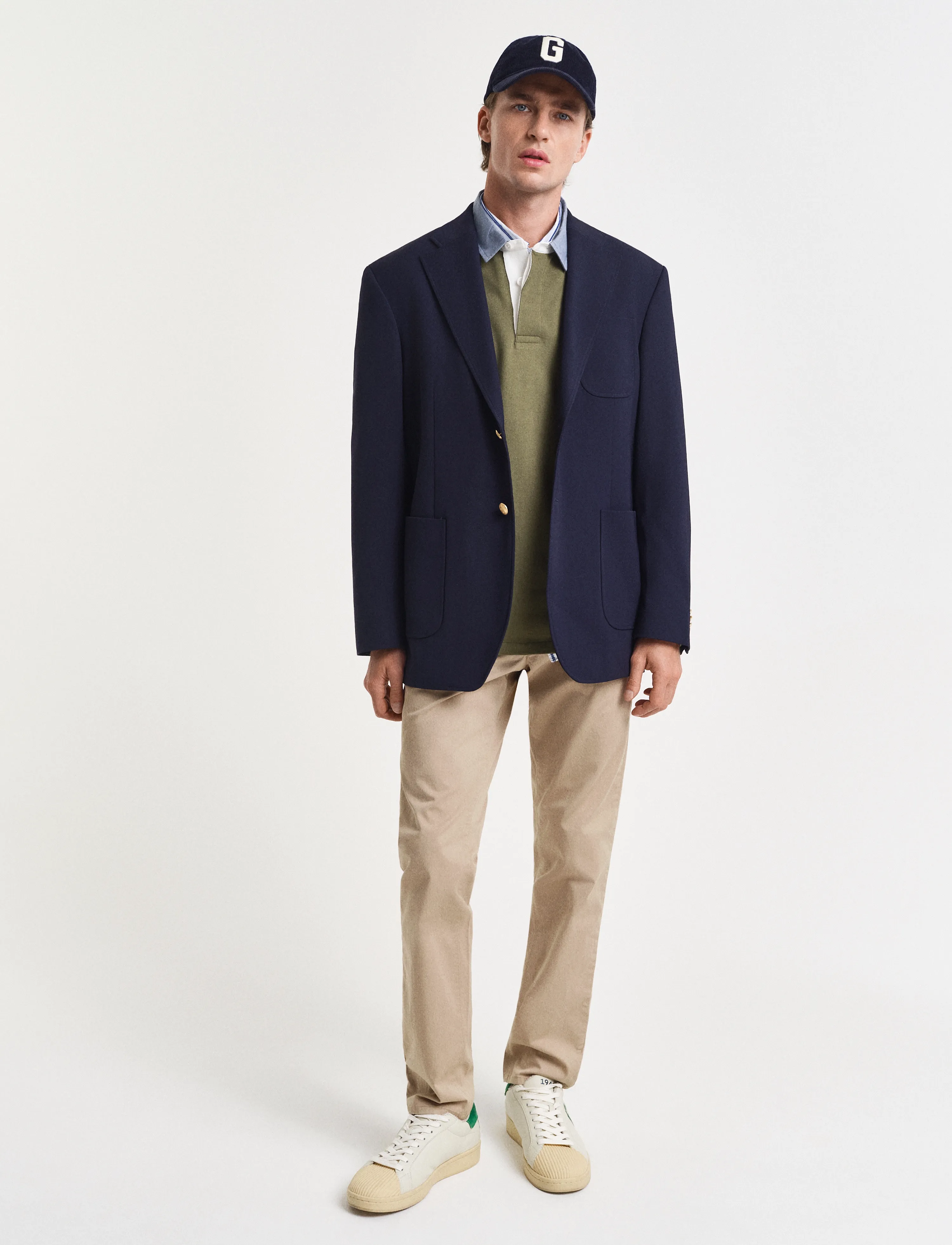 Gant - Classic Heavy Rugger - long-sleeved polos - moss green - 5