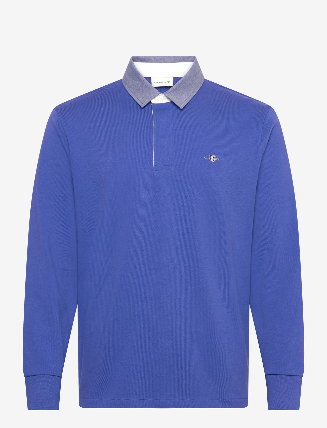 Gant - Classic Heavy Rugger - langærmede poloer - royal blue - 1