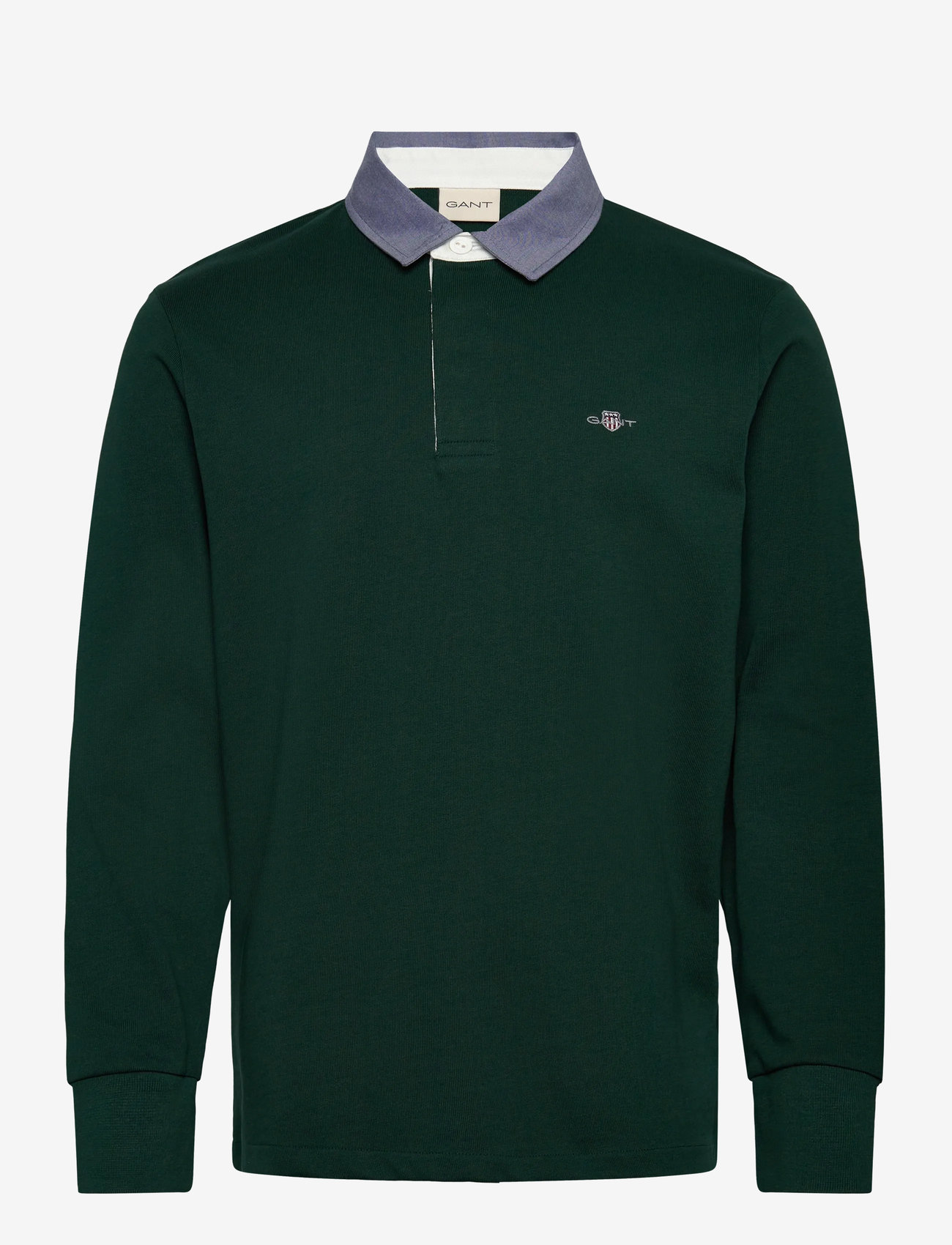 GANT - Classic Heavy Rugger - langärmelig - tartan green - 0