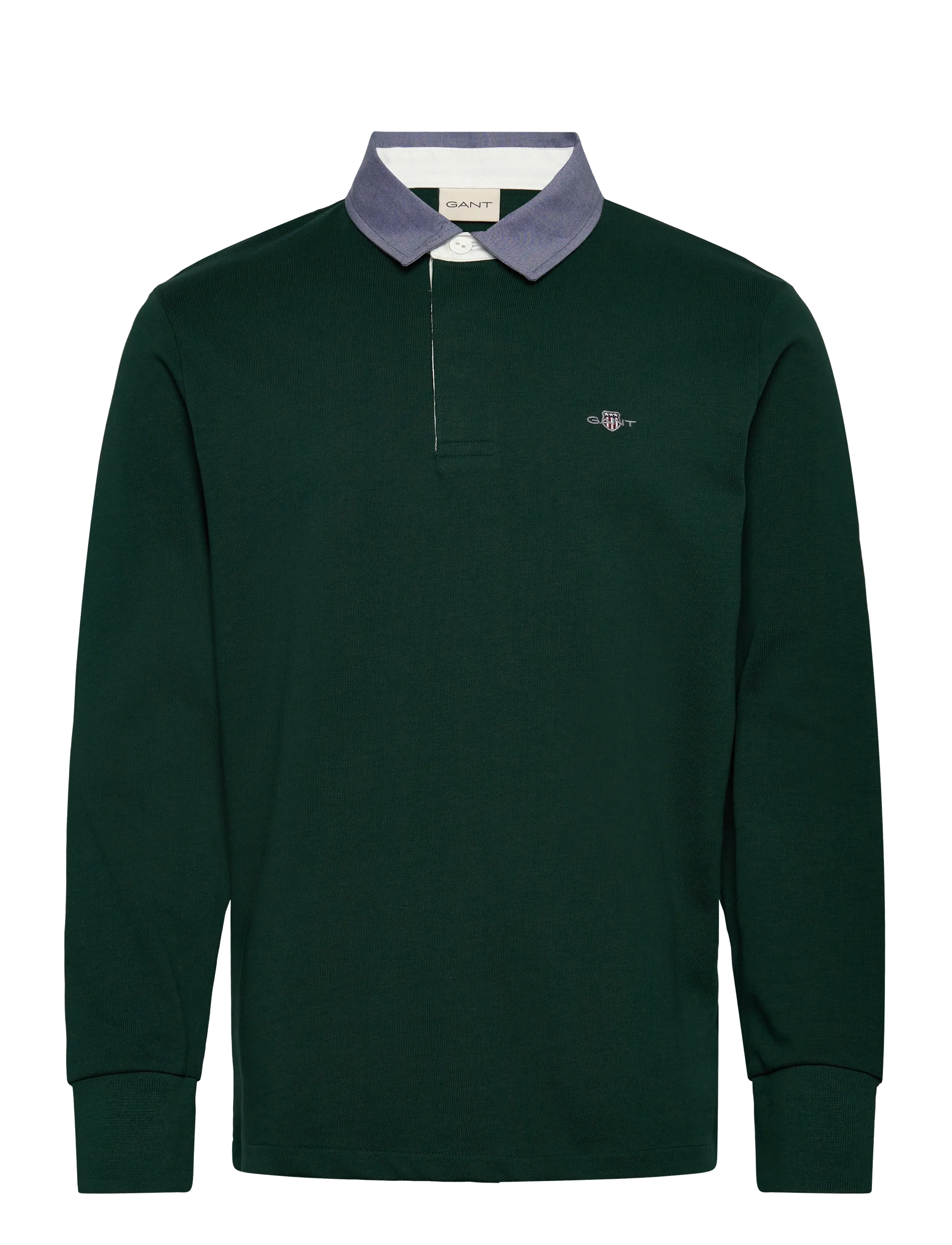 REG CHAMBRAY HEAVY RUGGER - TARTAN GREEN
