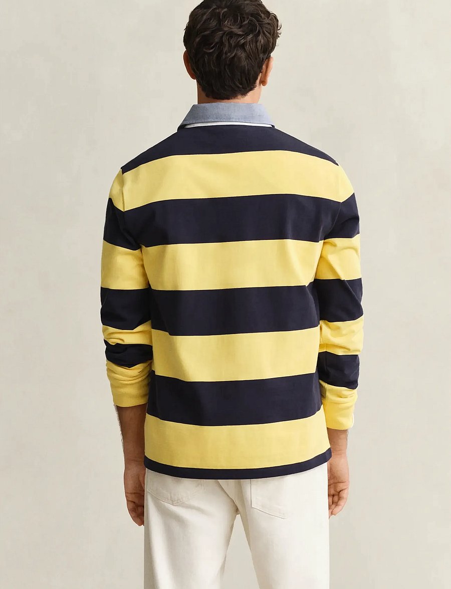 Gant - Classic Heavy Rugger - langärmelig - banana yellow - 2
