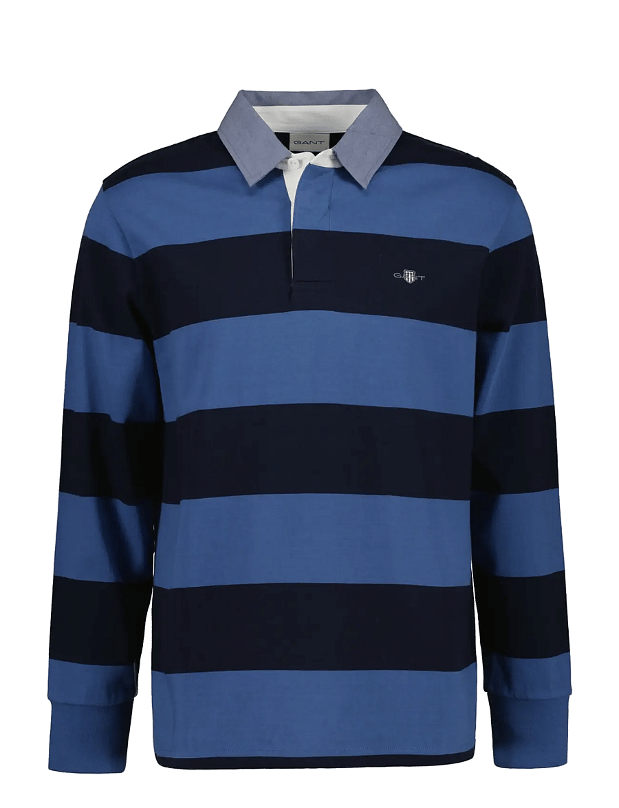 Gant - Classic Heavy Rugger - pikkade varrukatega polod - blue horizon - 1