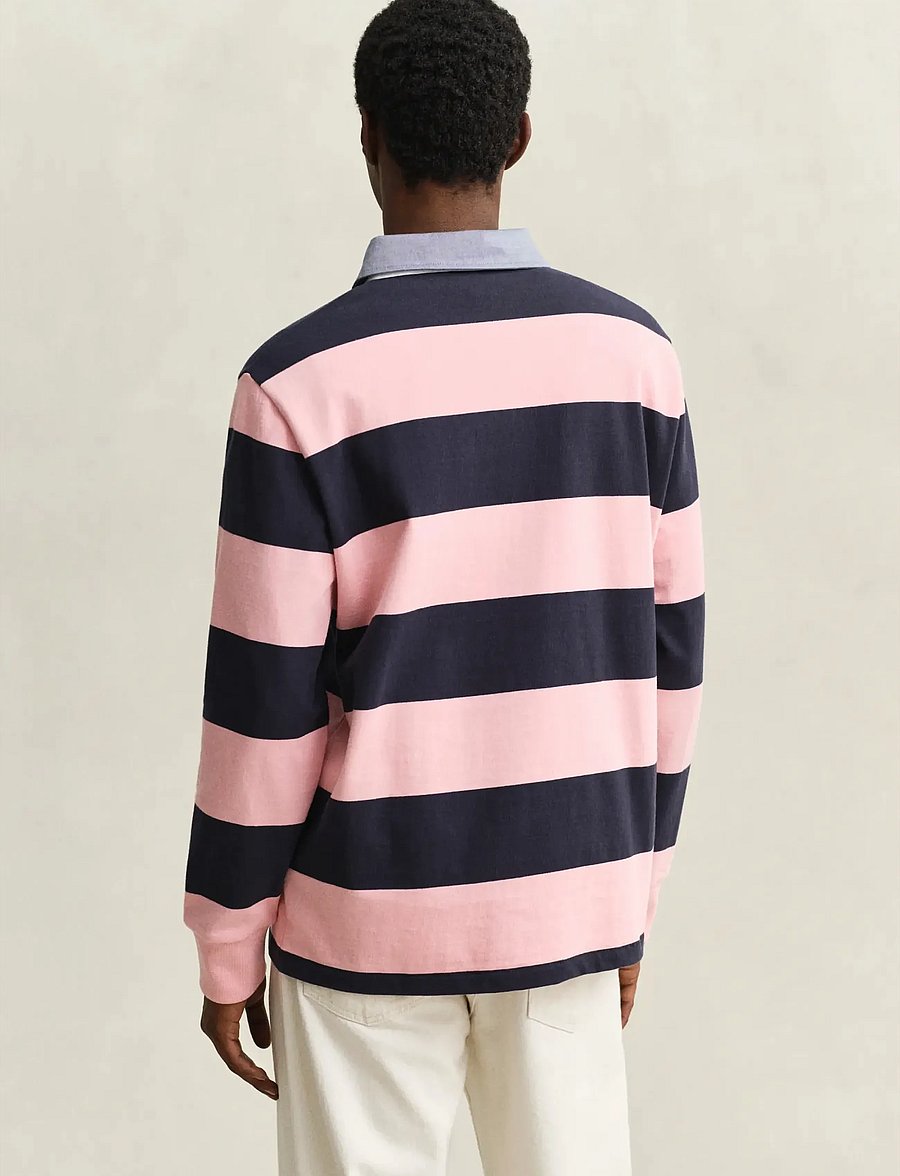 Gant - Classic Heavy Rugger - long-sleeved polos - bubbelgum pink - 2