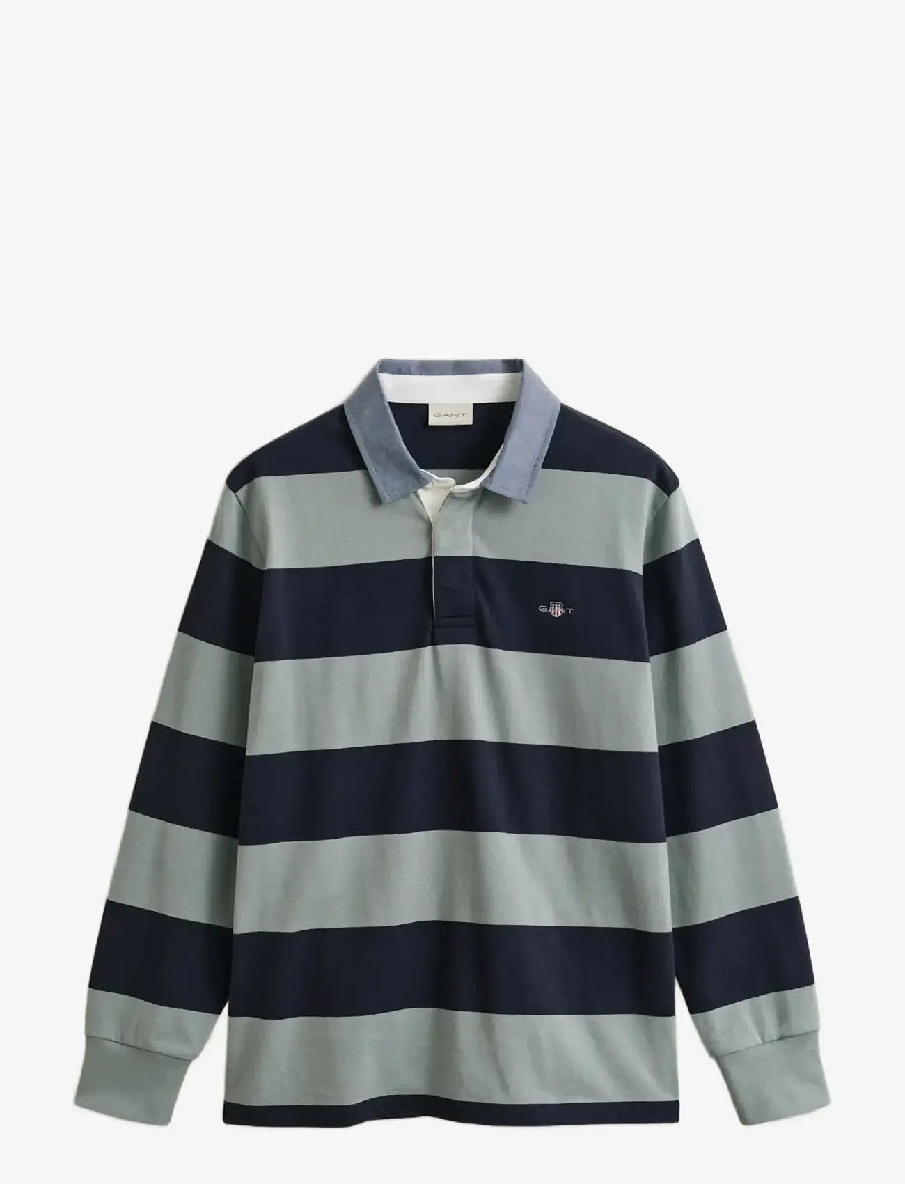 Gant - Classic Heavy Rugger - polos à manches longues - ceramic grey - 1