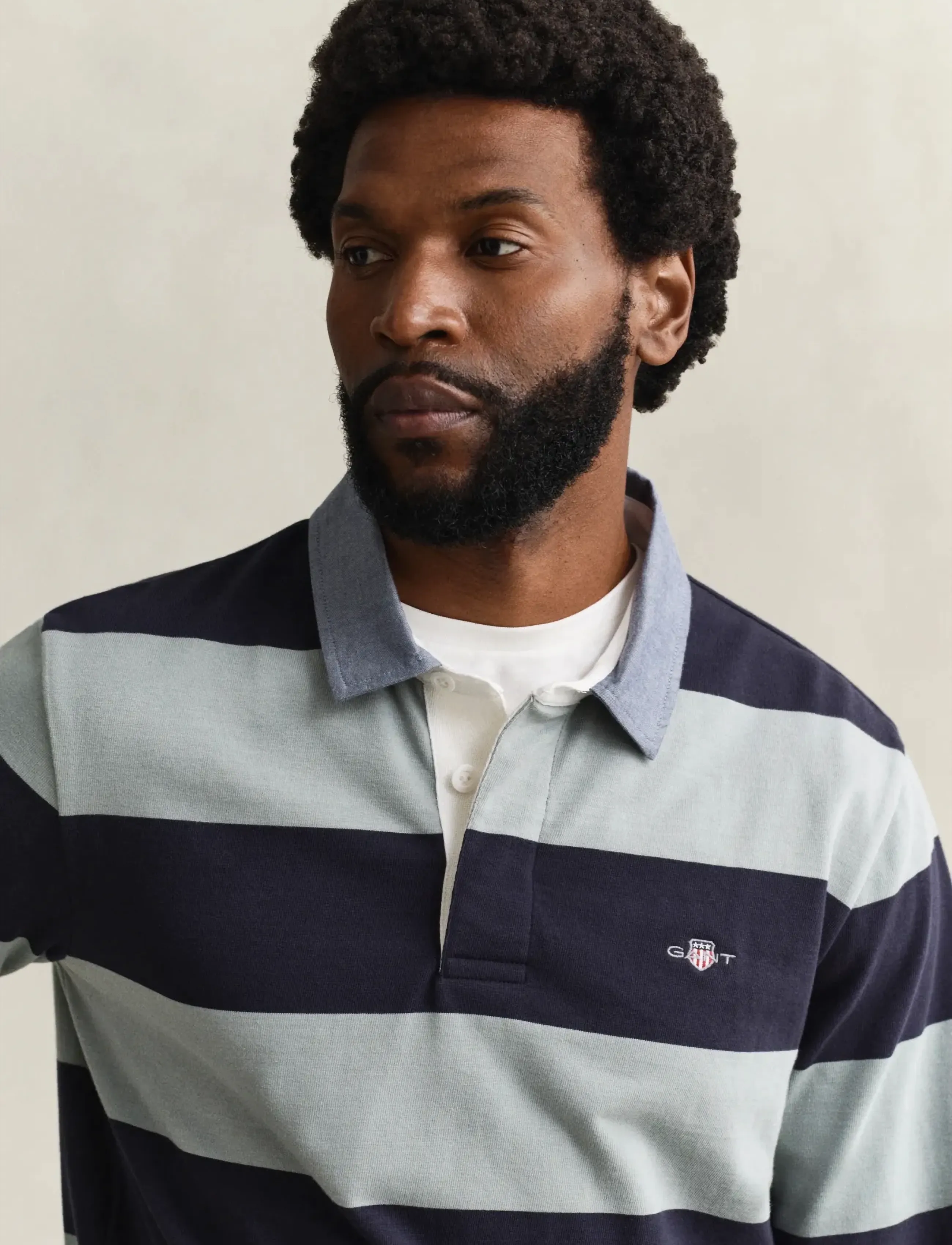 Gant - Classic Heavy Rugger - langärmelig - ceramic grey - 3