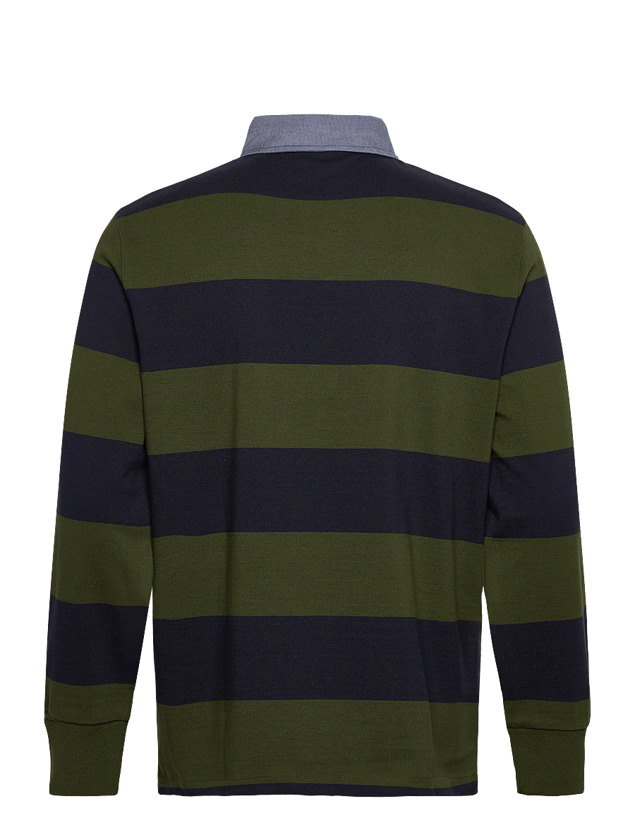 Gant - Classic Heavy Rugger - langærmede poloer - country green - 1