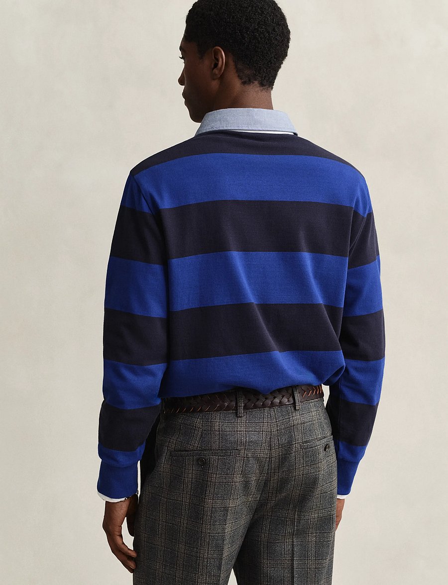 Gant - Classic Heavy Rugger - pikkade varrukatega polod - crisp blue - 2