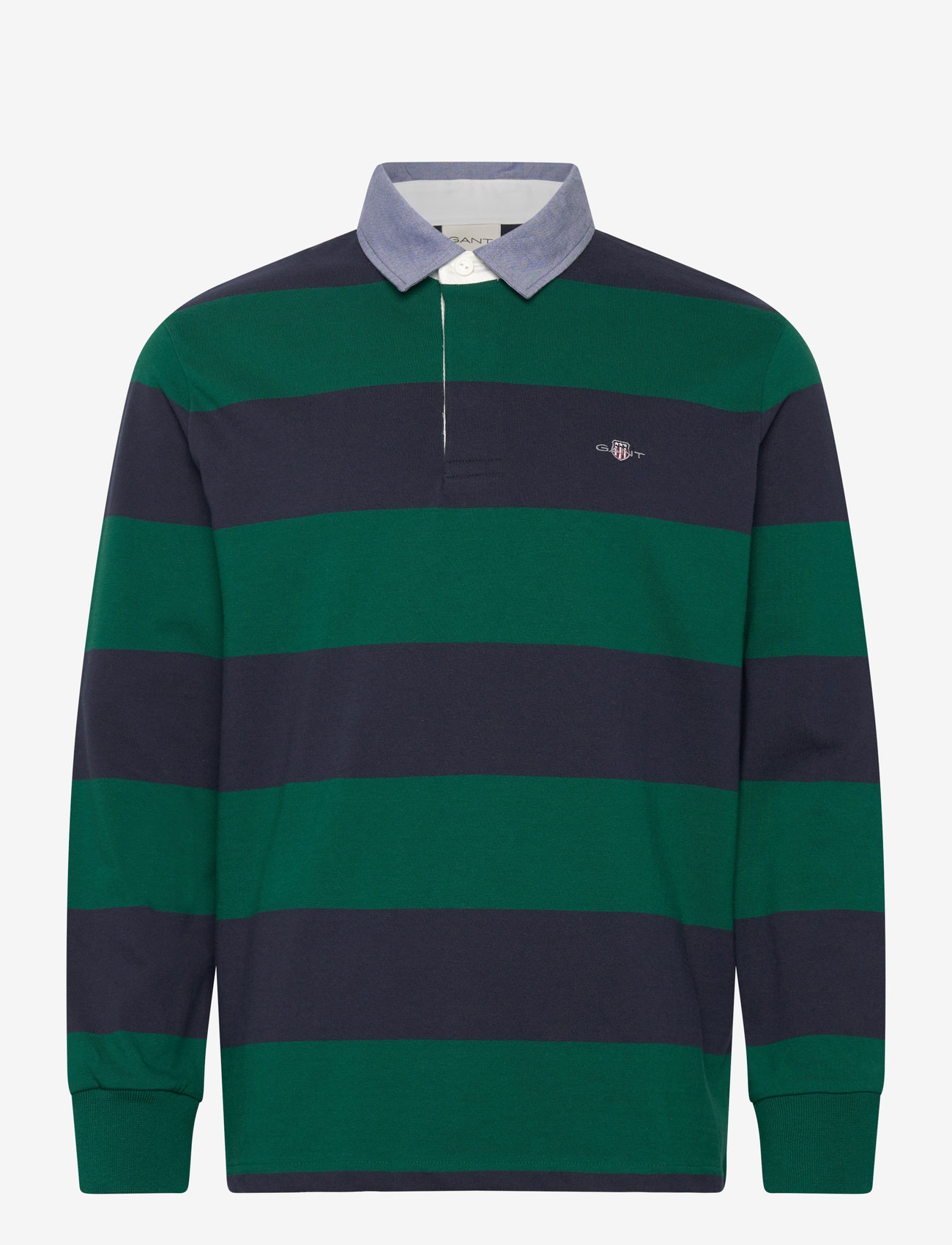 Gant - Classic Heavy Rugger - langärmelig - deep forest green - 0
