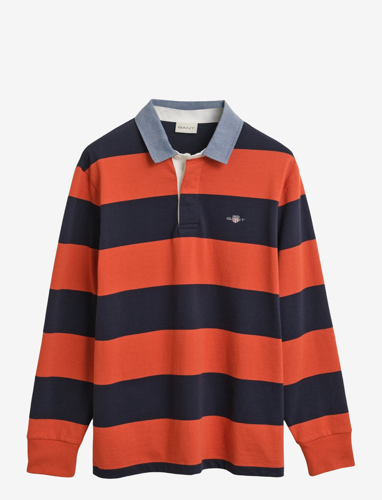 GANT - Classic Heavy Rugger - langärmelig - deep orange - 1