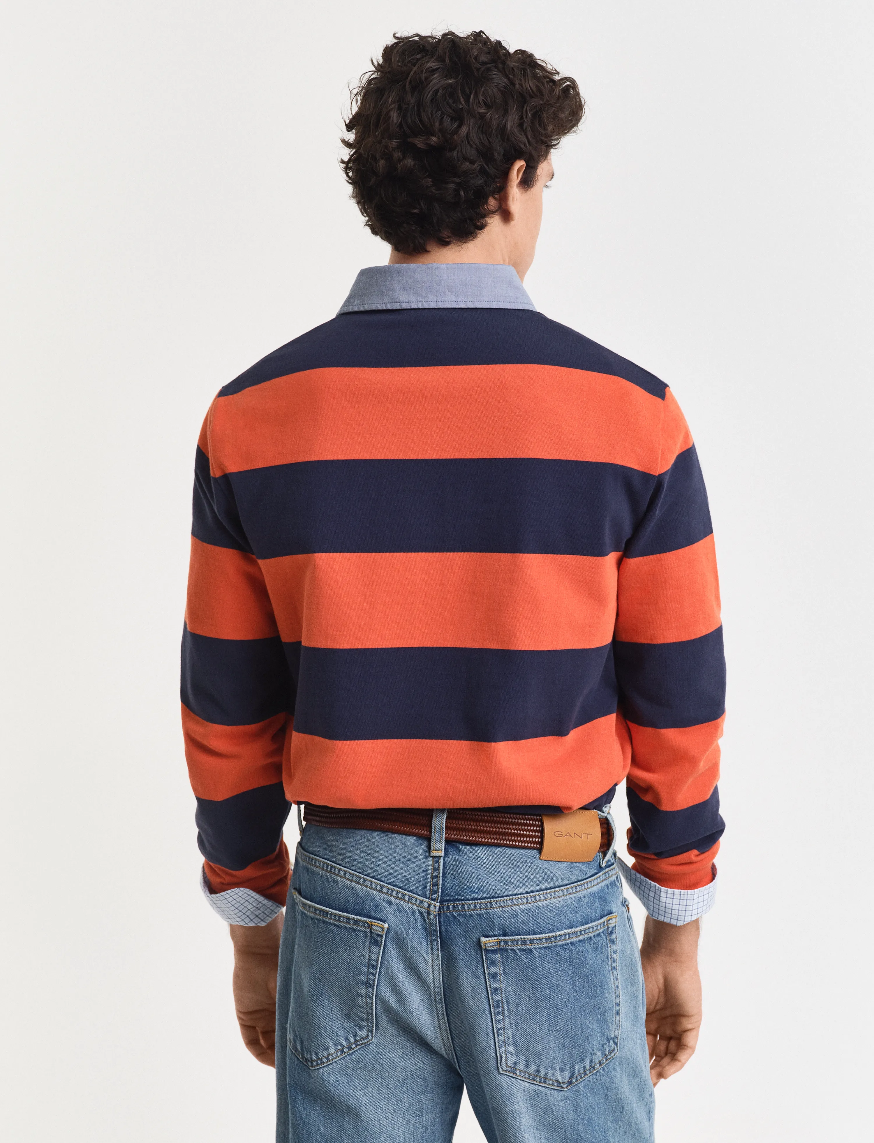 Gant - Classic Heavy Rugger - long-sleeved polos - deep orange - 2