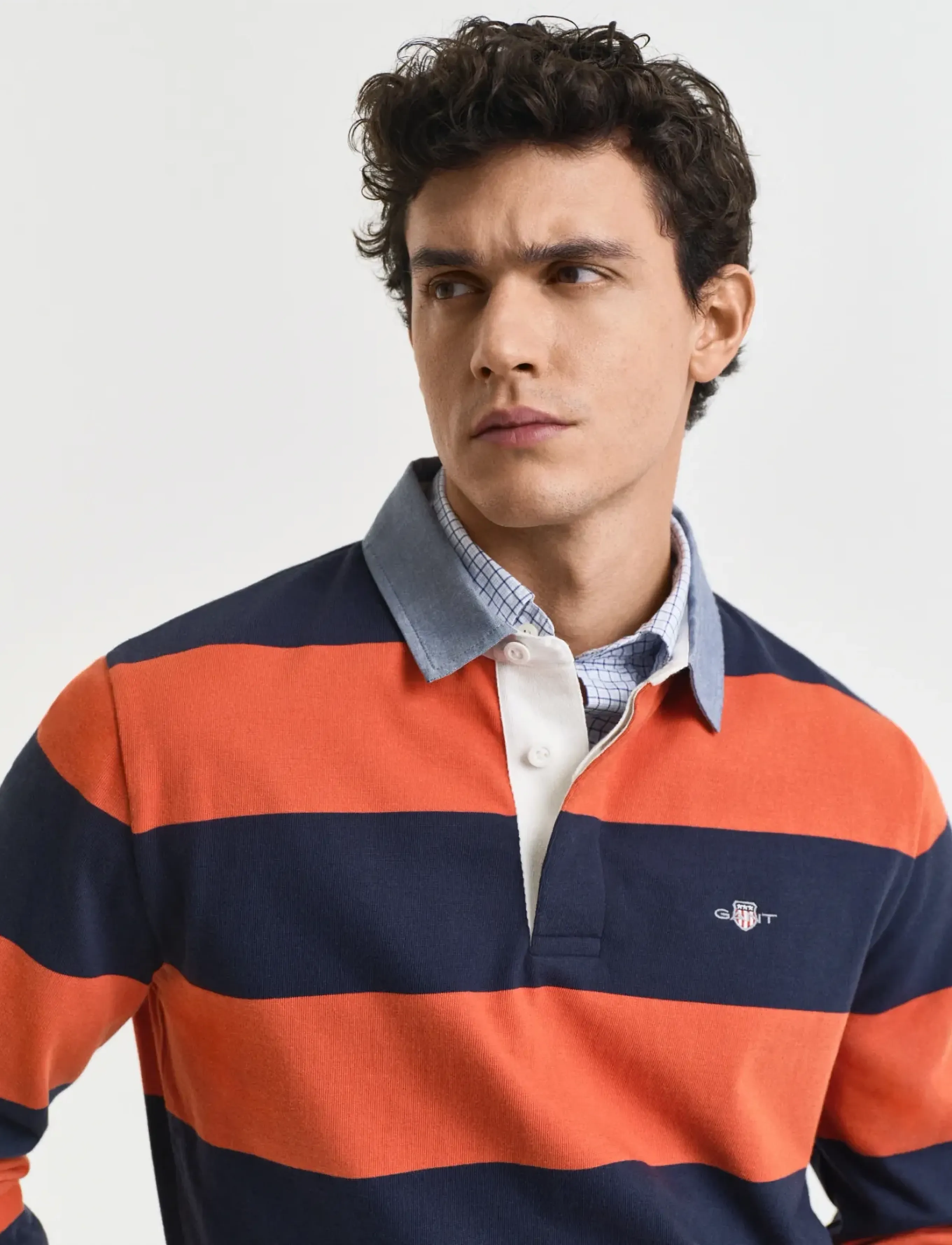 Gant - Classic Heavy Rugger - long-sleeved polos - deep orange - 4