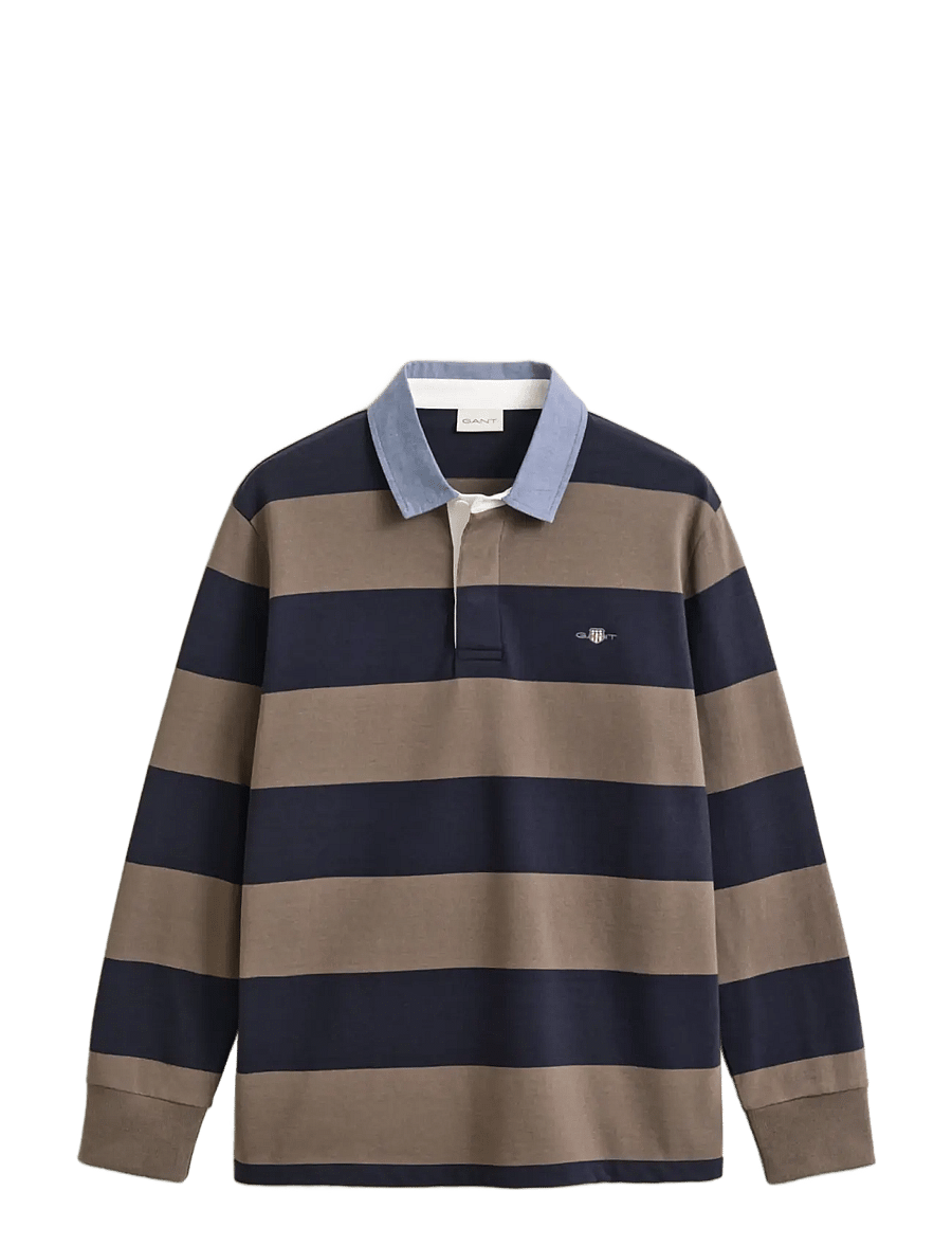 Gant - Classic Heavy Rugger - langärmelig - faded taupe - 1