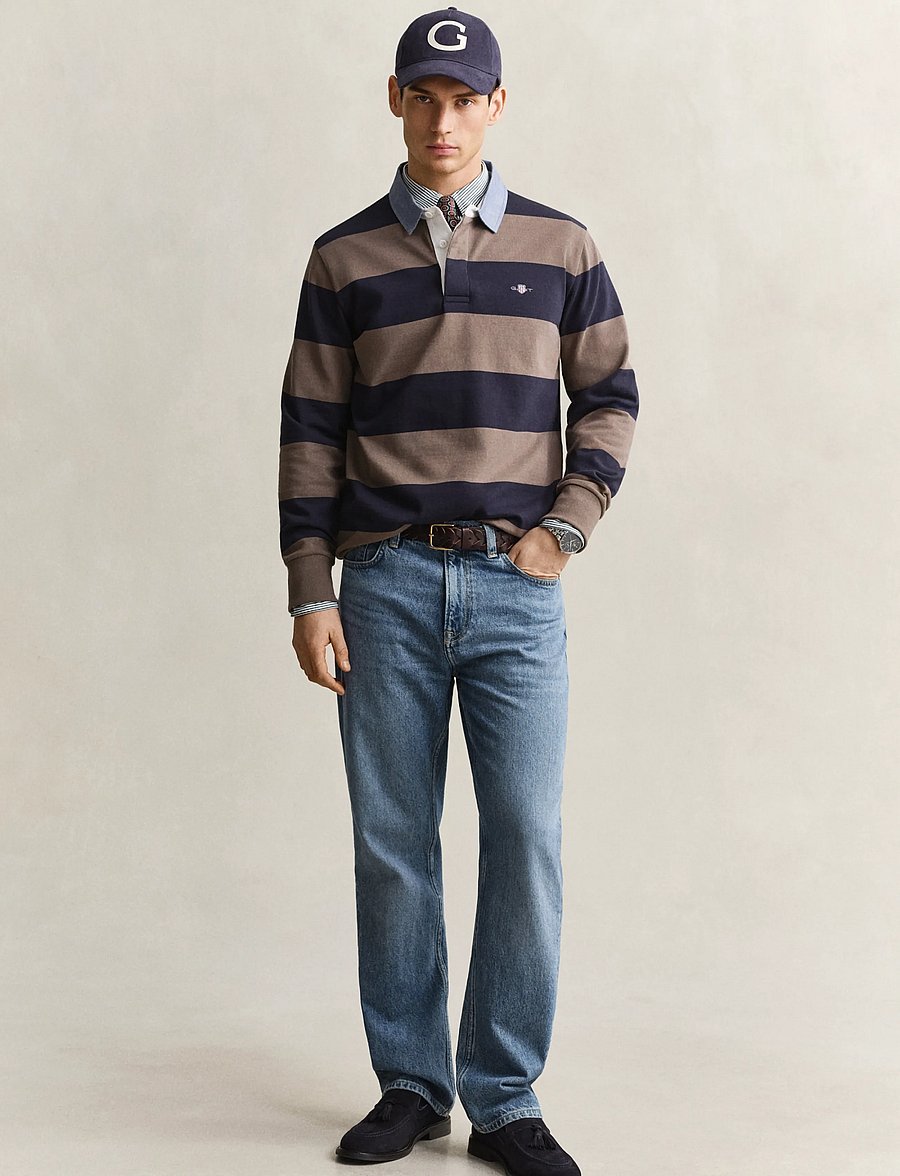 Gant - Classic Heavy Rugger - langärmelig - faded taupe - 4