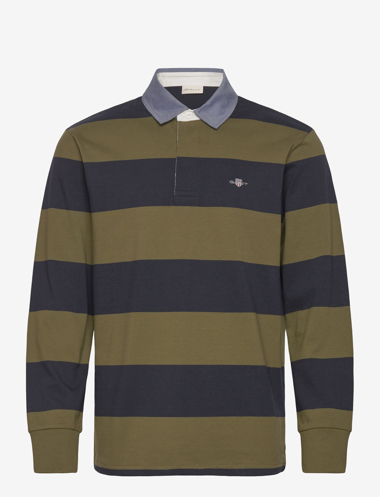 Gant - Classic Heavy Rugger - pikkade varrukatega polod - moss green - 1