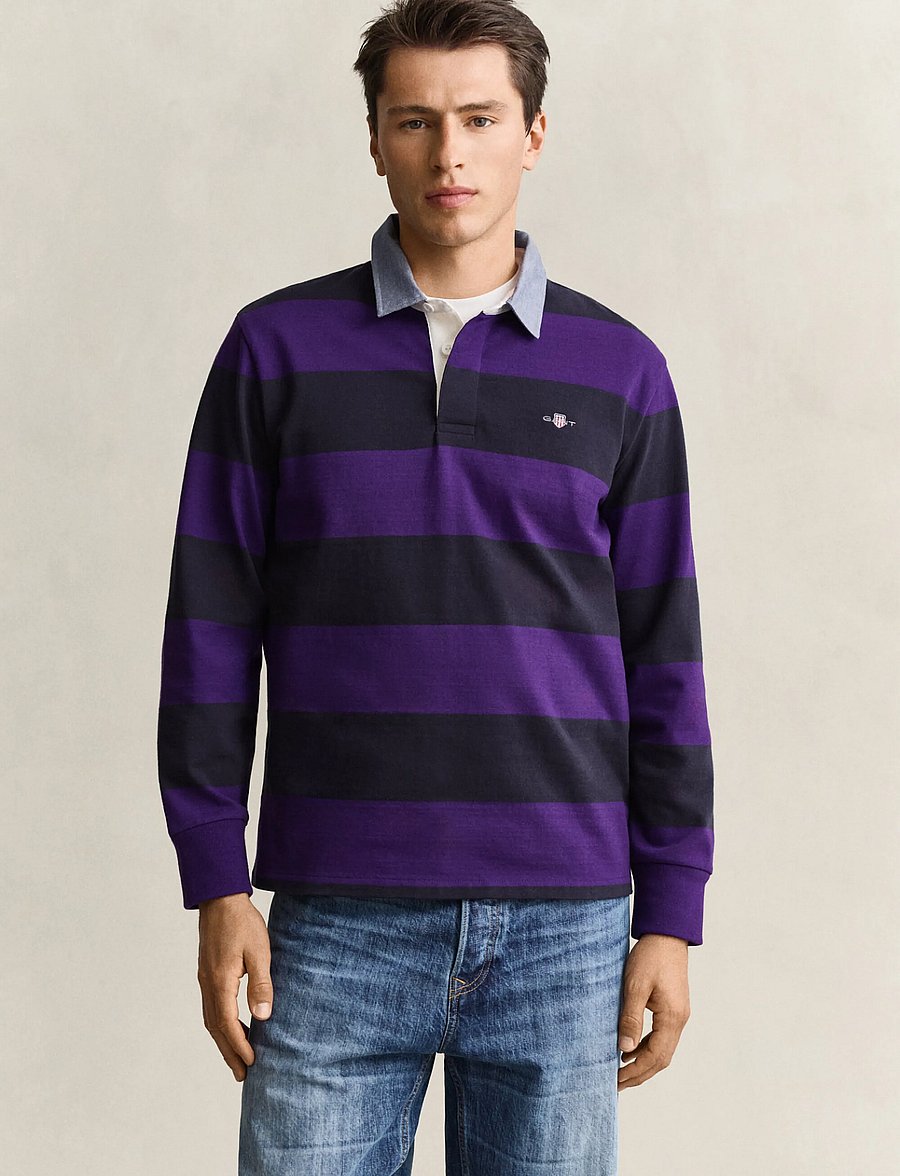 Gant - Classic Heavy Rugger - langärmelig - pansy purple - 0