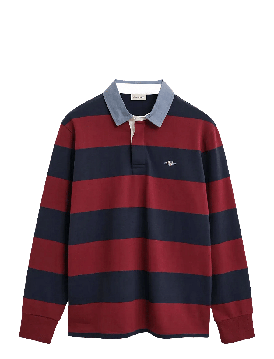 Gant - Classic Heavy Rugger - pikkade varrukatega polod - plumped red - 0