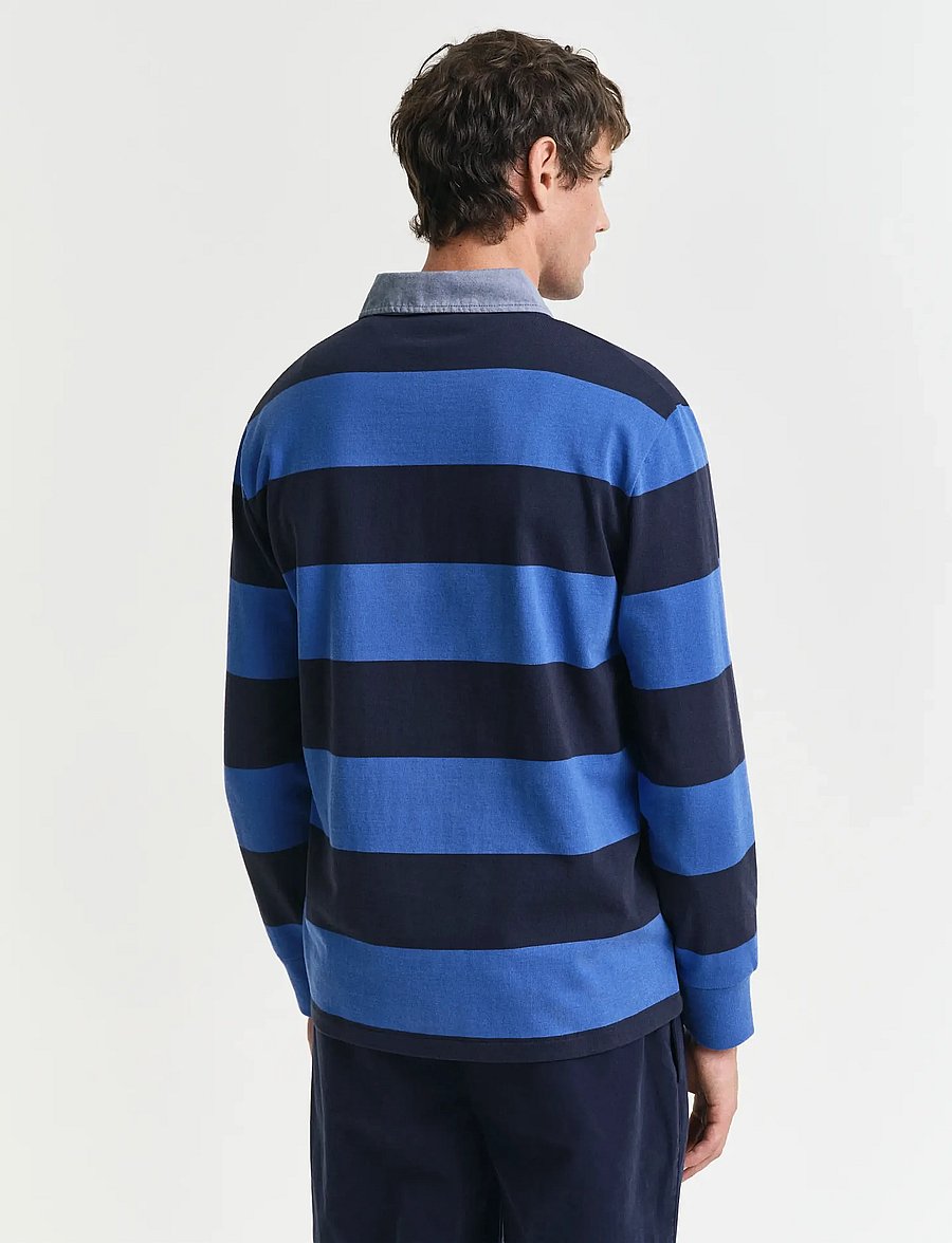 Gant - Classic Heavy Rugger - langärmelig - rich blue - 3