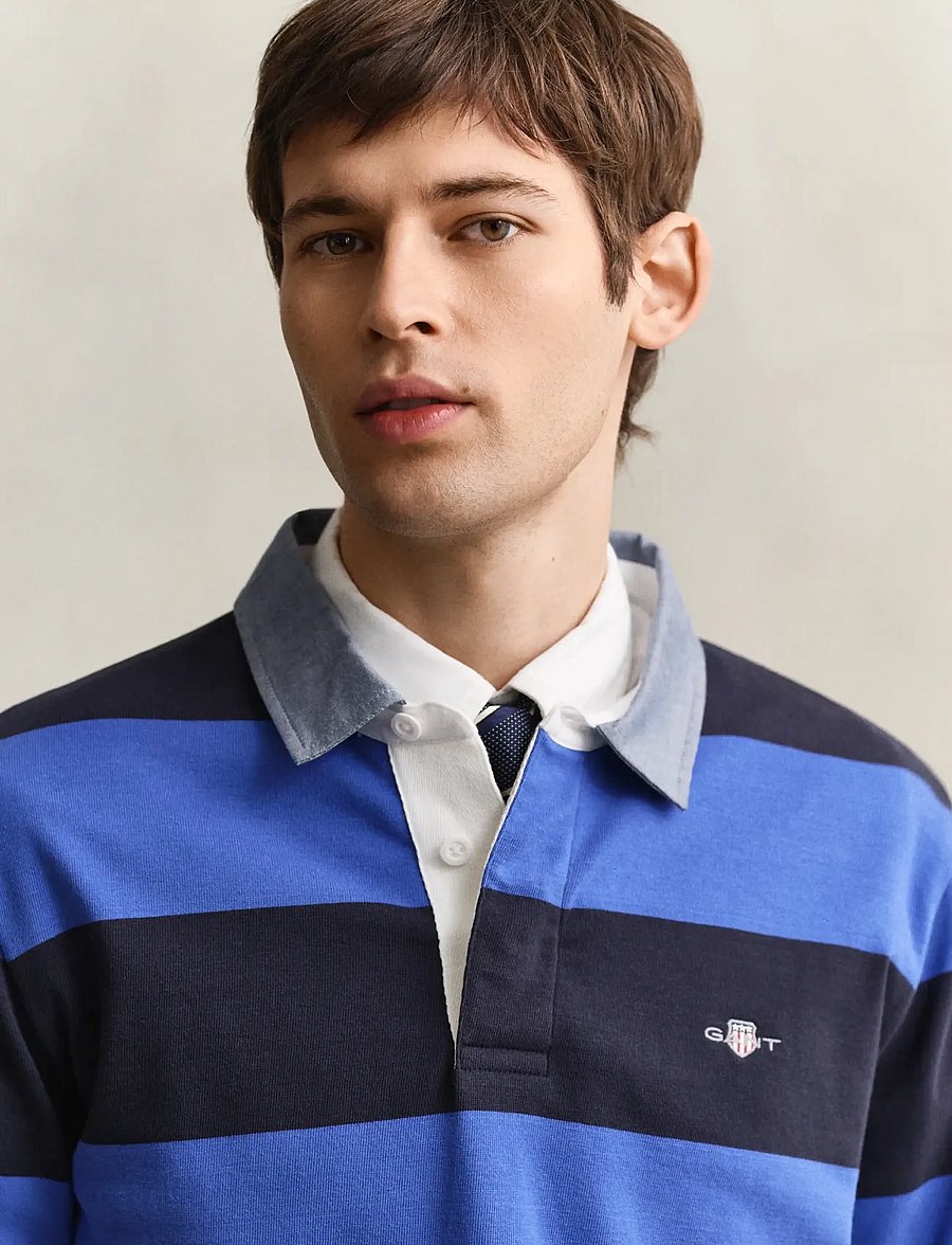 Gant - Classic Heavy Rugger - langärmelig - royal blue - 3