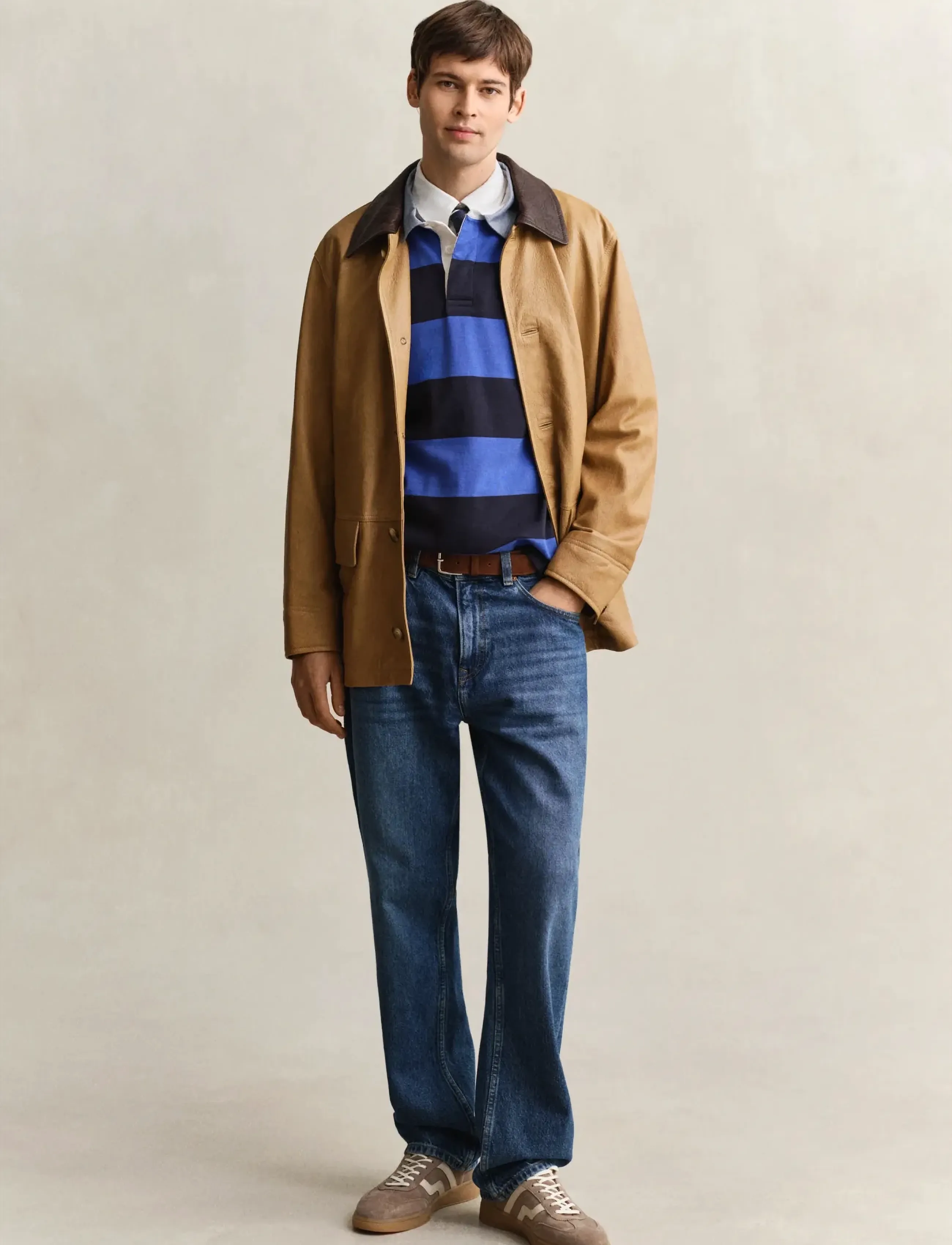 Gant - Classic Heavy Rugger - langärmelig - royal blue - 4