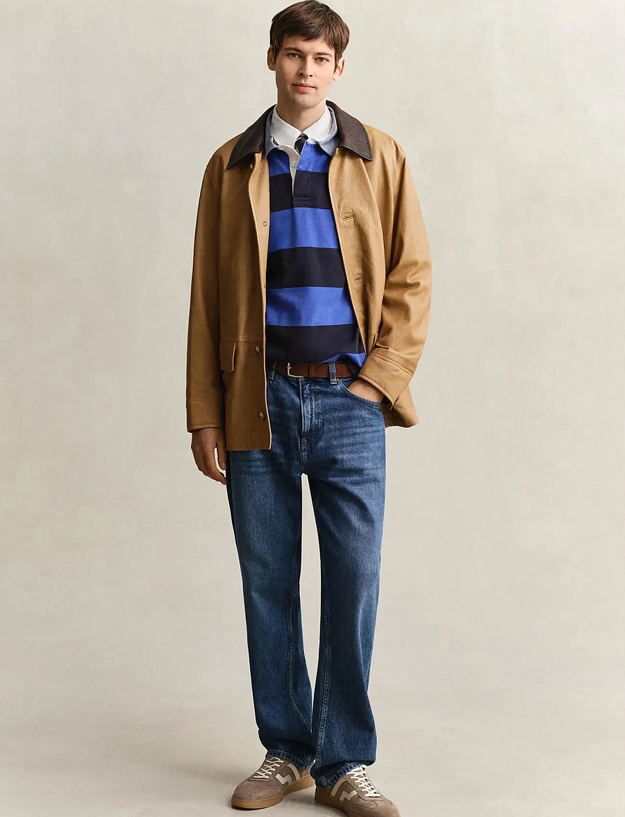 Gant - Classic Heavy Rugger - langärmelig - royal blue - 4