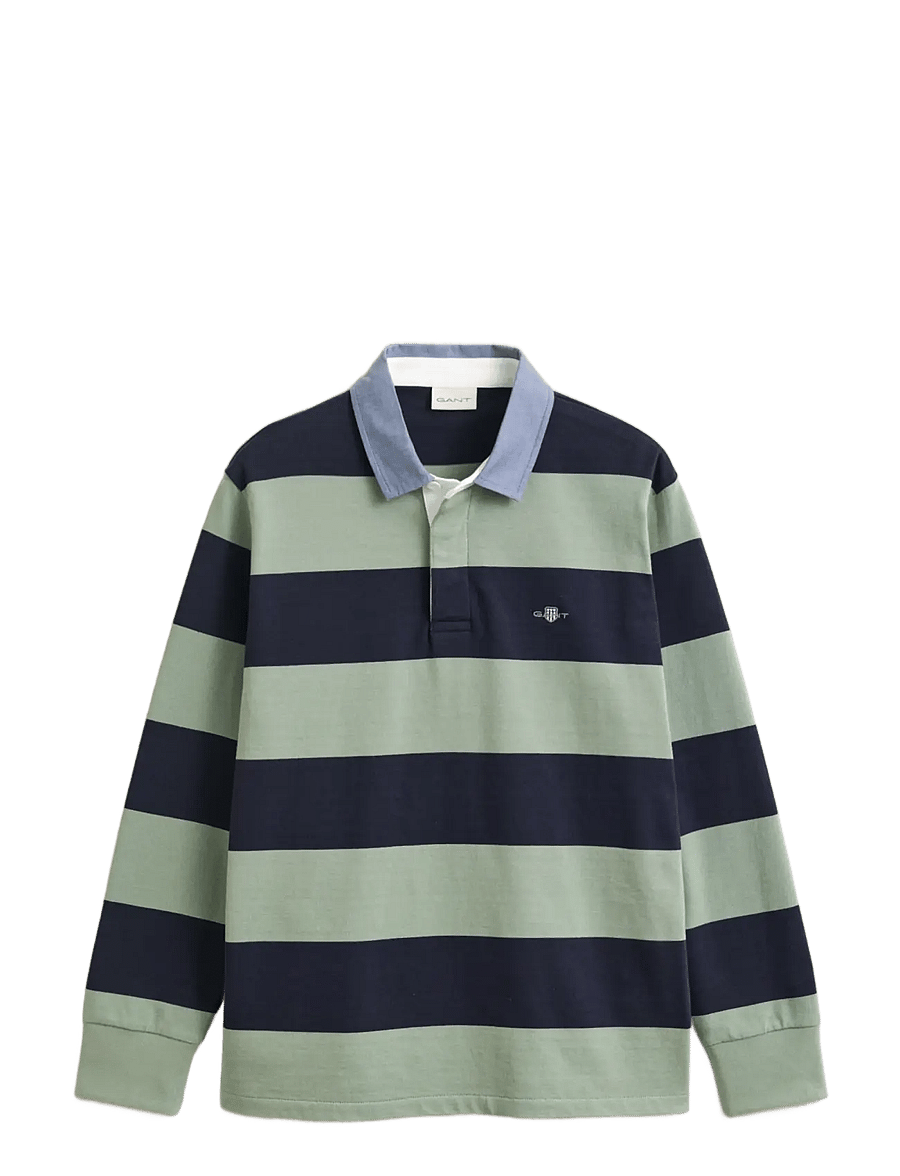 Gant - Classic Heavy Rugger - långärmade pikéer - surplus mint - 1