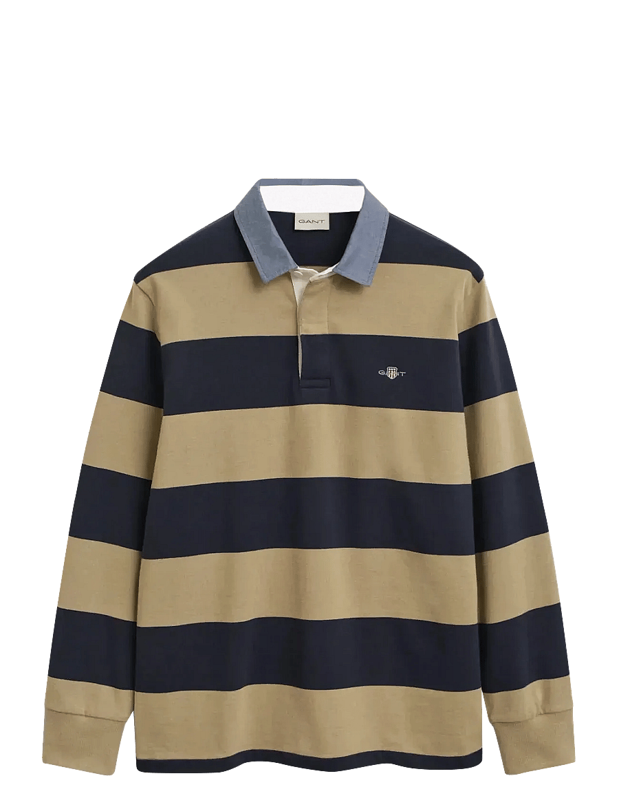 Gant - Classic Heavy Rugger - langärmelig - woody beige - 0