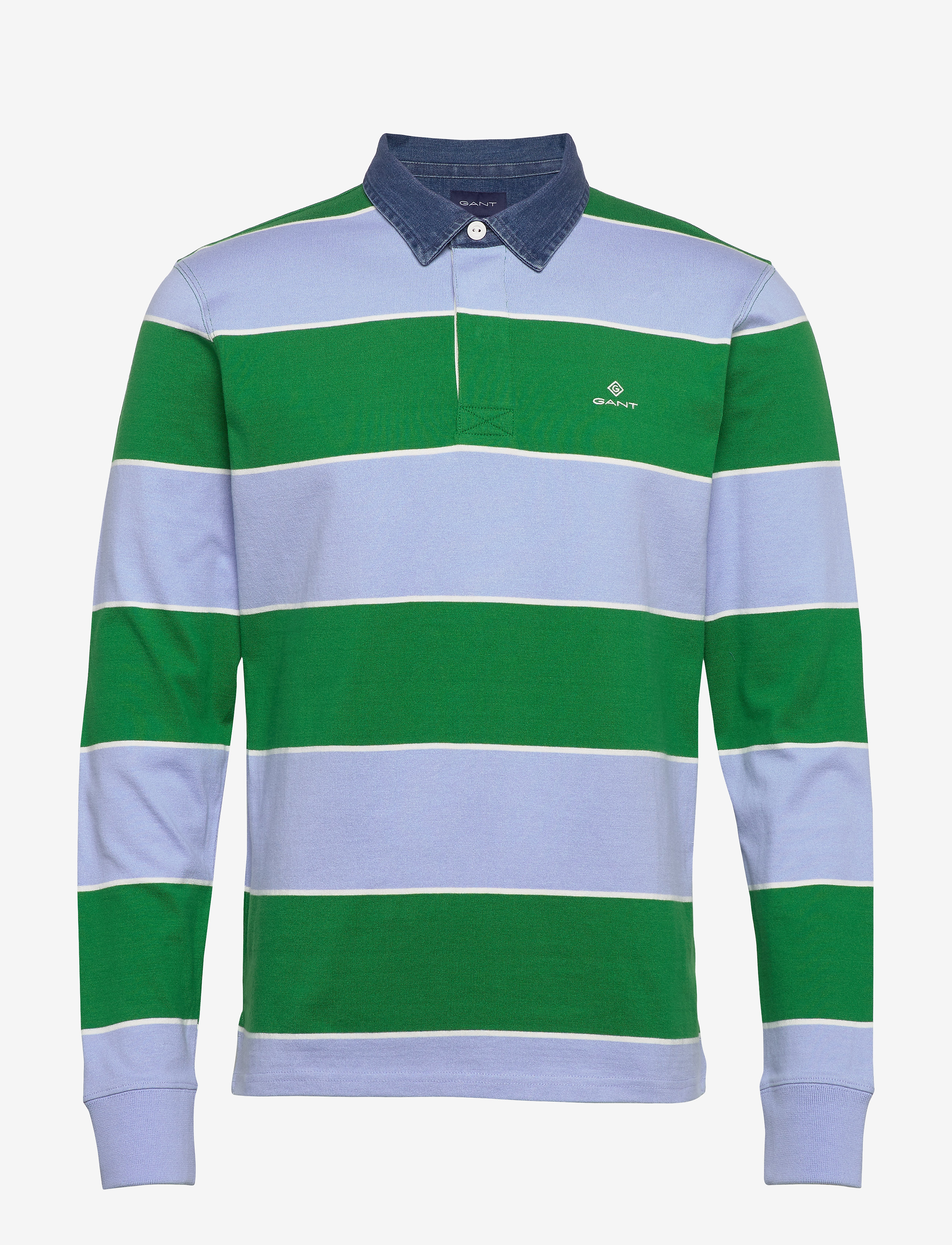 GANT - D1. MULTI BARSTRIPE HEAVY RUGGER - blue bell - 0