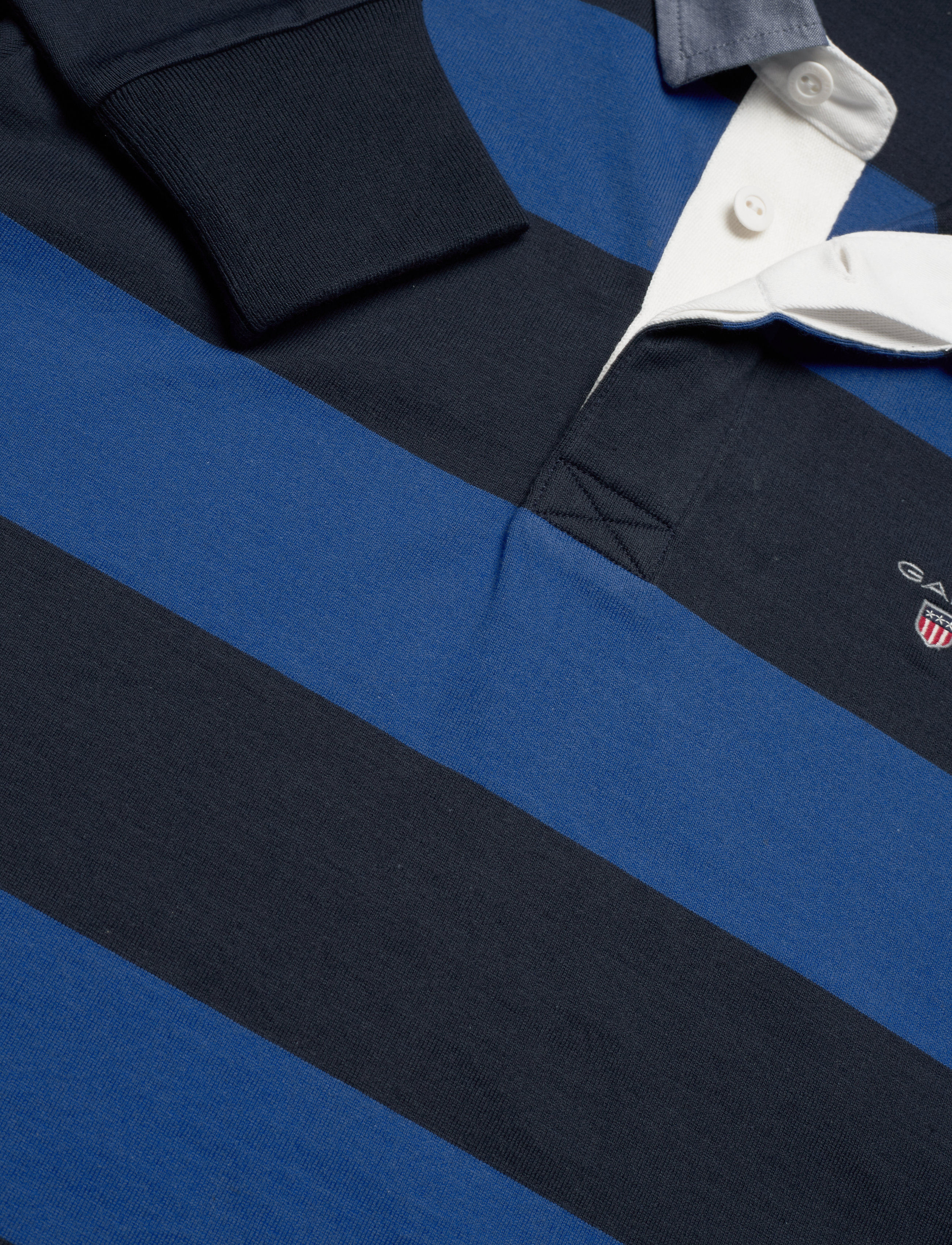 Gant - ORIGINAL BARSTRIPE HEAVY RUGGER - college blue - 2
