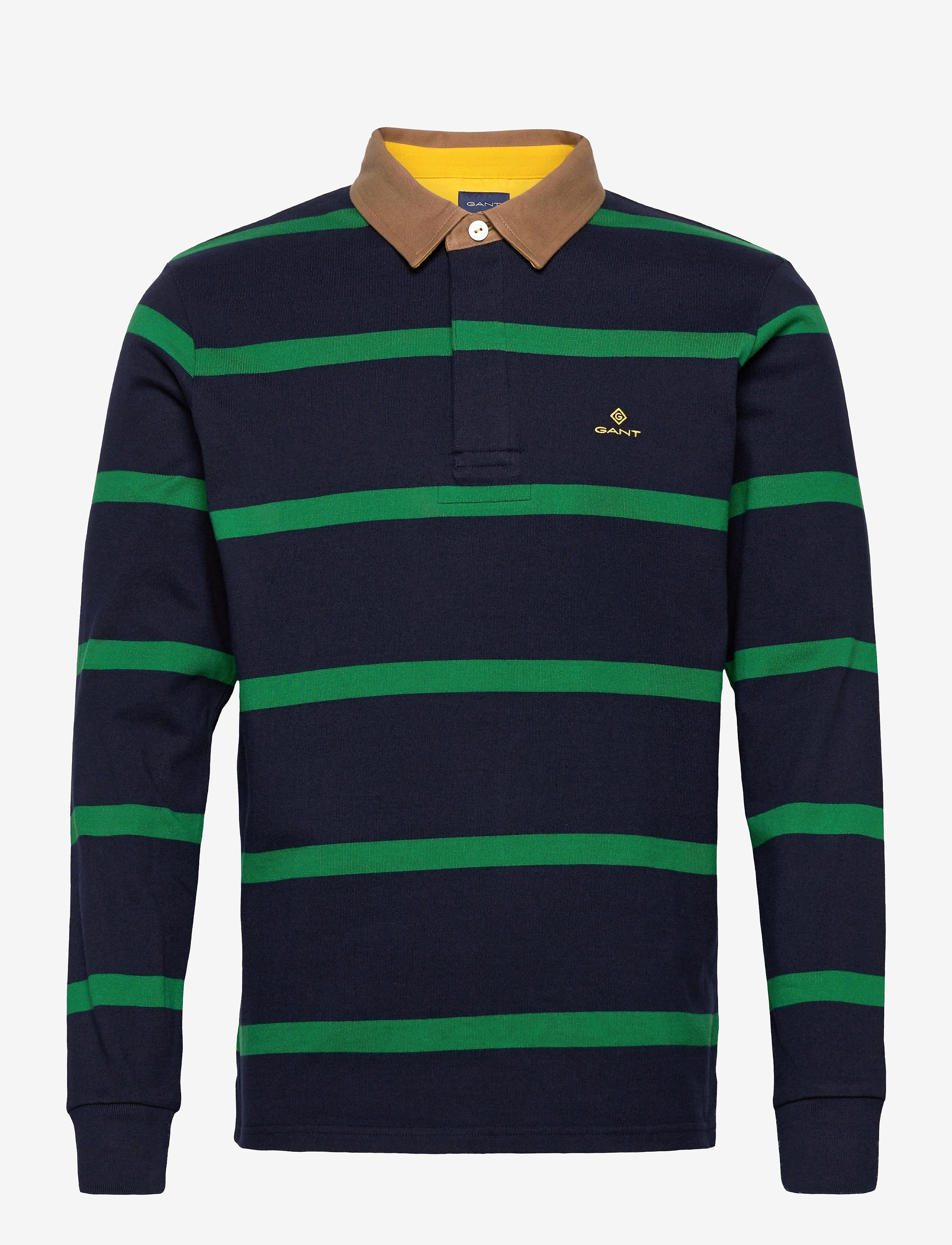 GANT - D1. BRETON STRIPE CONTRAST HR - kelly green - 0