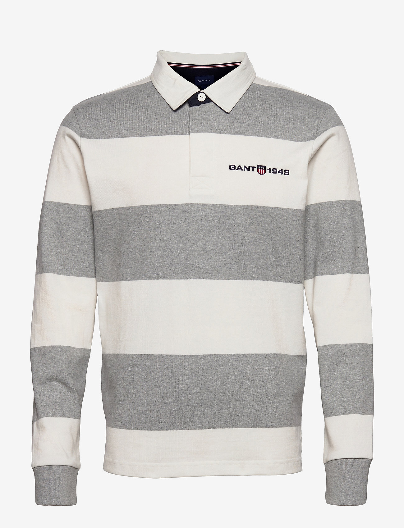 GANT - D2. GANT RETRO SHIELD HEAVY RUGGER - grey melange - 0