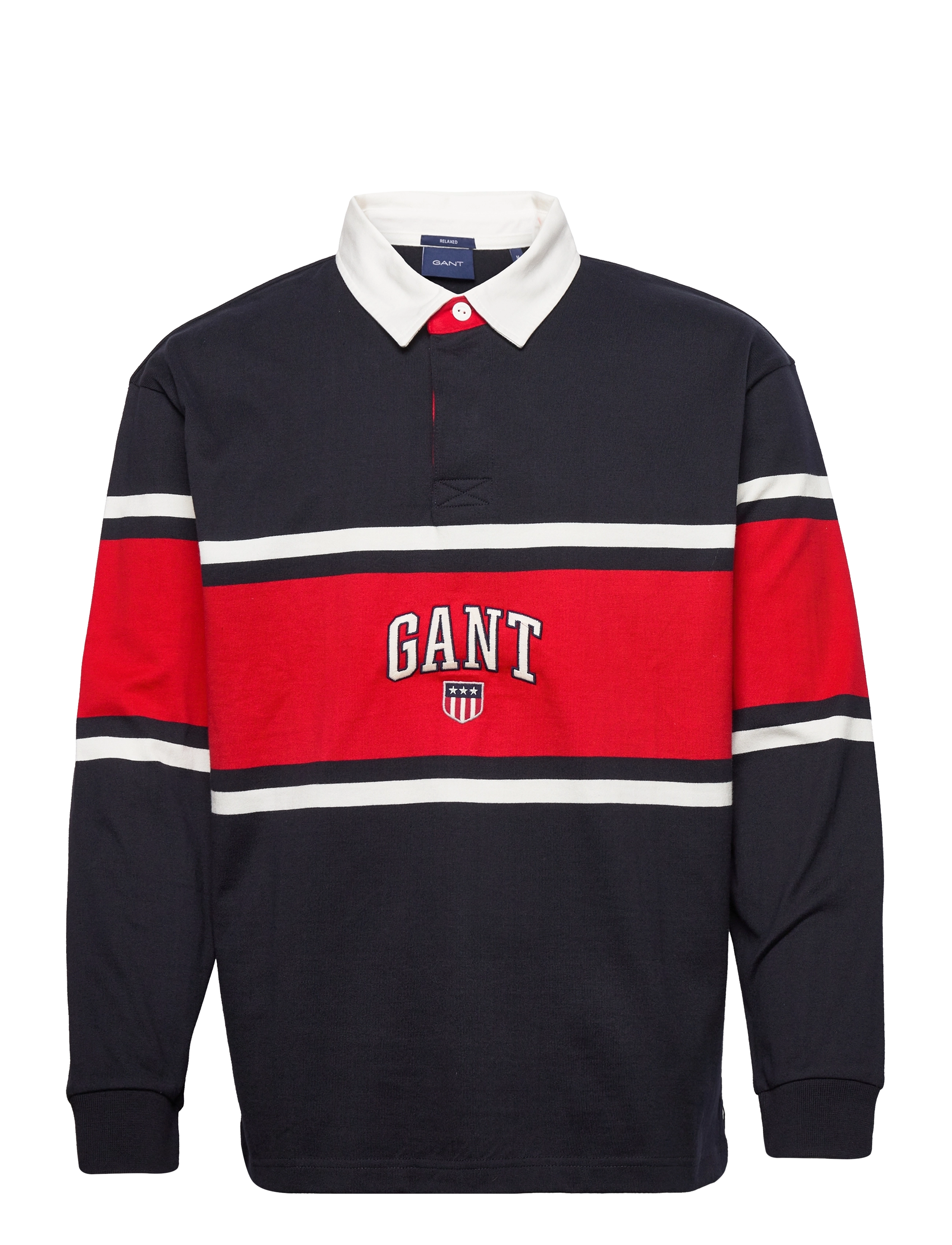 D.2 RETRO SHIELD HEAVY RUGGER - EVENING BLUE