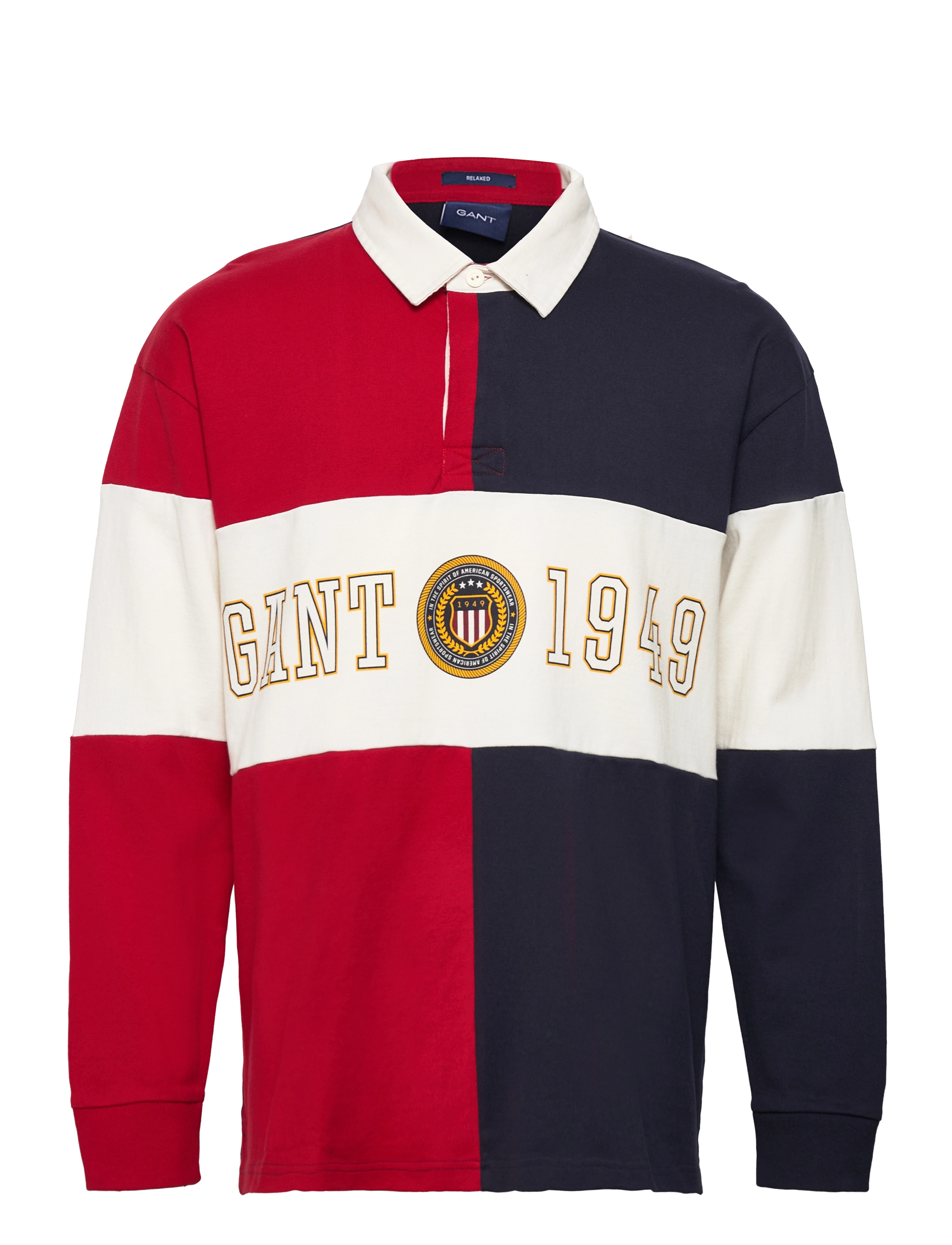 GANT - D1. CREST SHIELD RUGGER - evening blue - 0