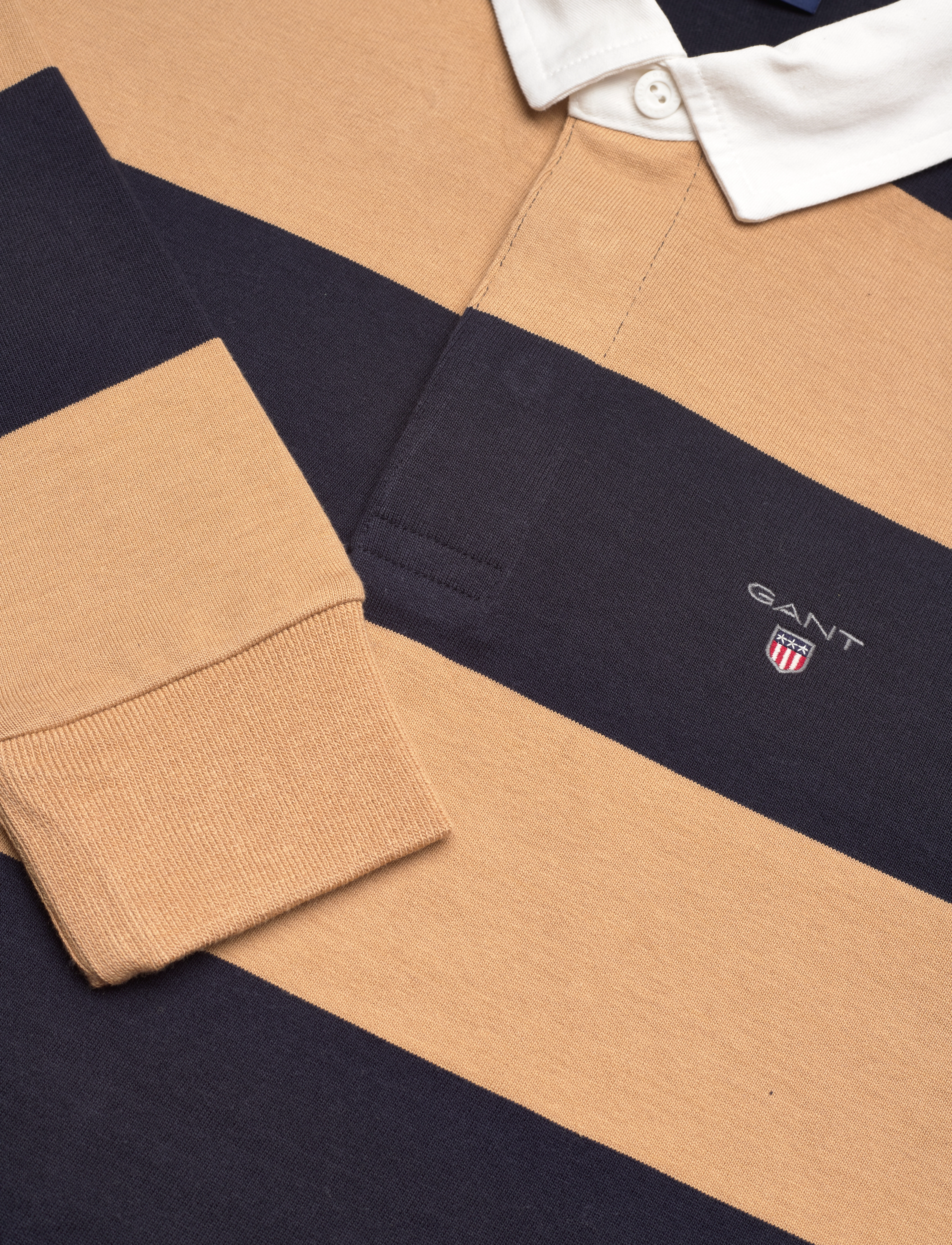 GANT - BARSTRIPE HEAVY RUGGER - toffee beige - 2