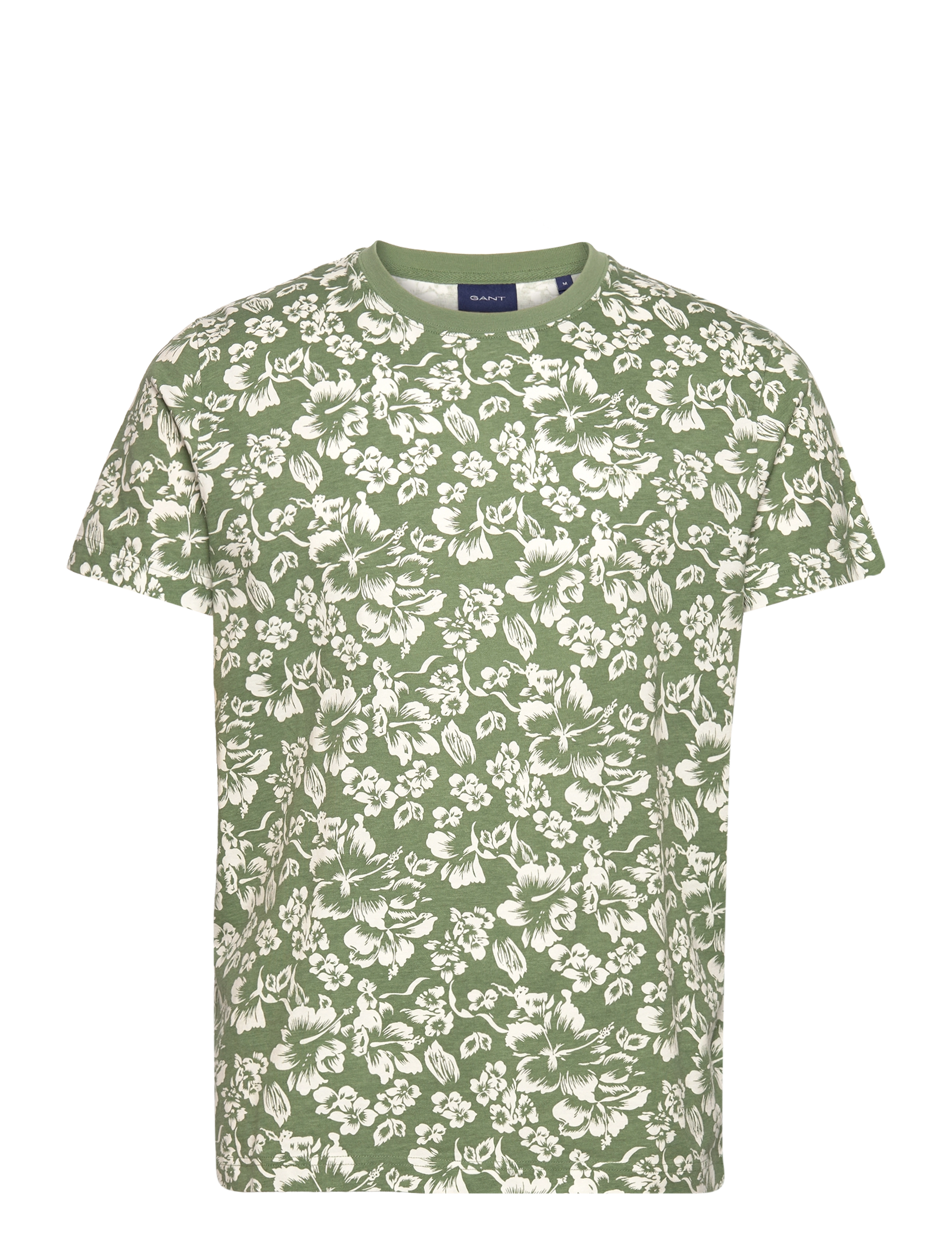 Floral Print Cotton Jersey T-Shirts